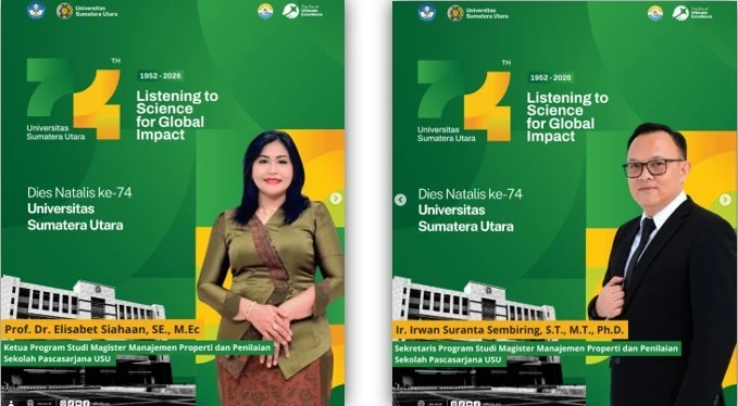 Selamat Dies Natalis ke-74 Universitas Sumatera Utara