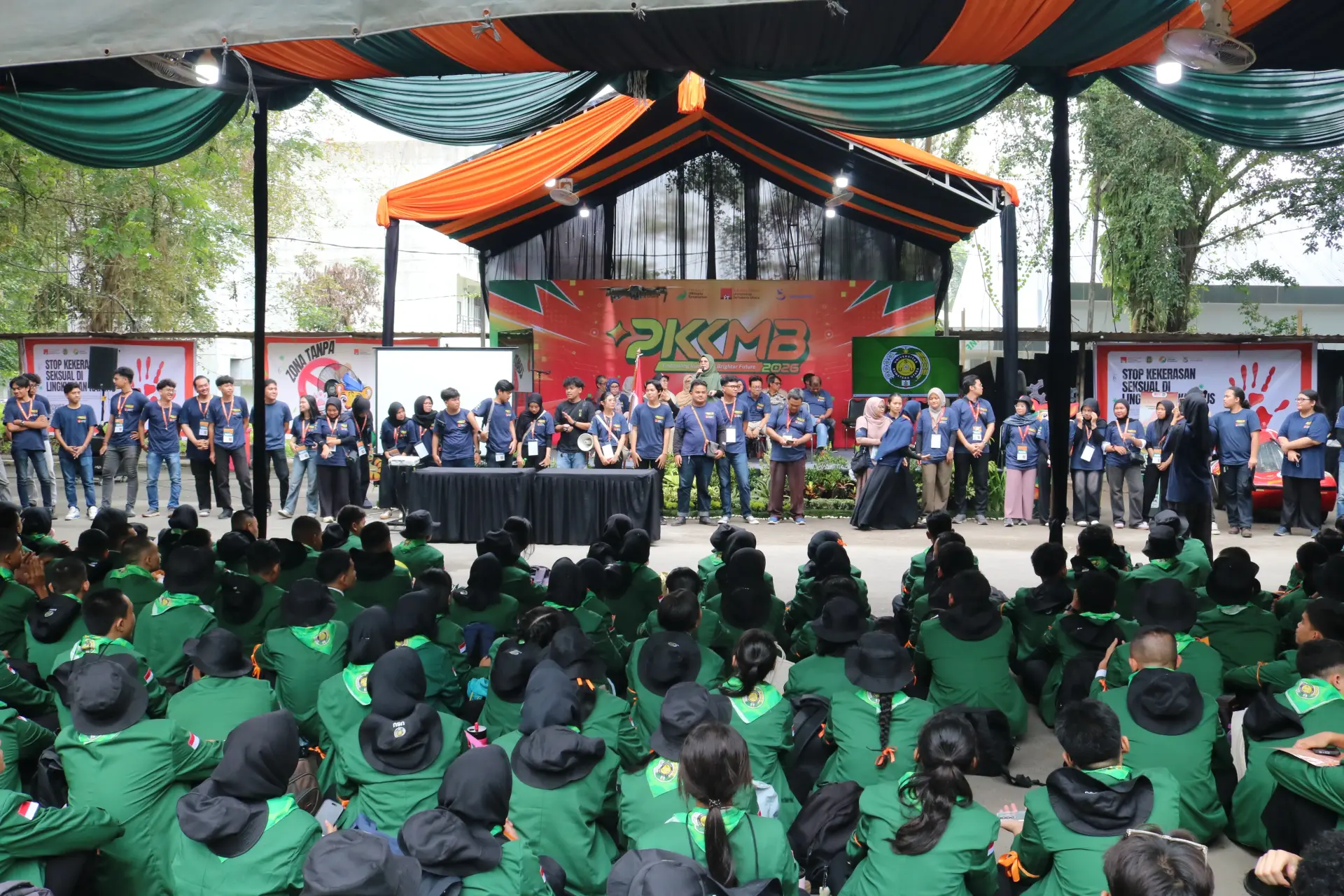Hari Ketiga PKKMB FT USU 2026 Dorong Kepedulian Lingkungan dan Kebersamaan Mahasiswa Baru