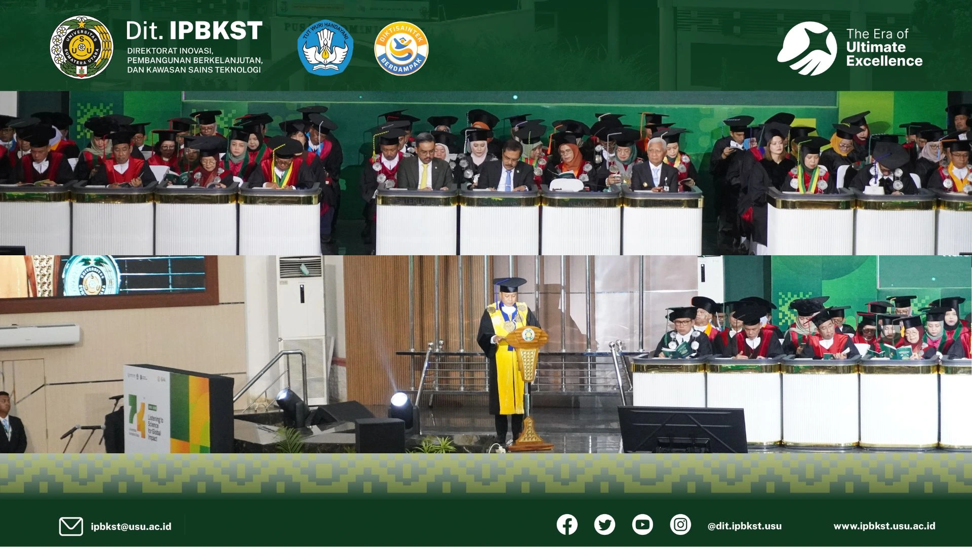 Dies Natalis ke-74 Universitas Sumatera Utara