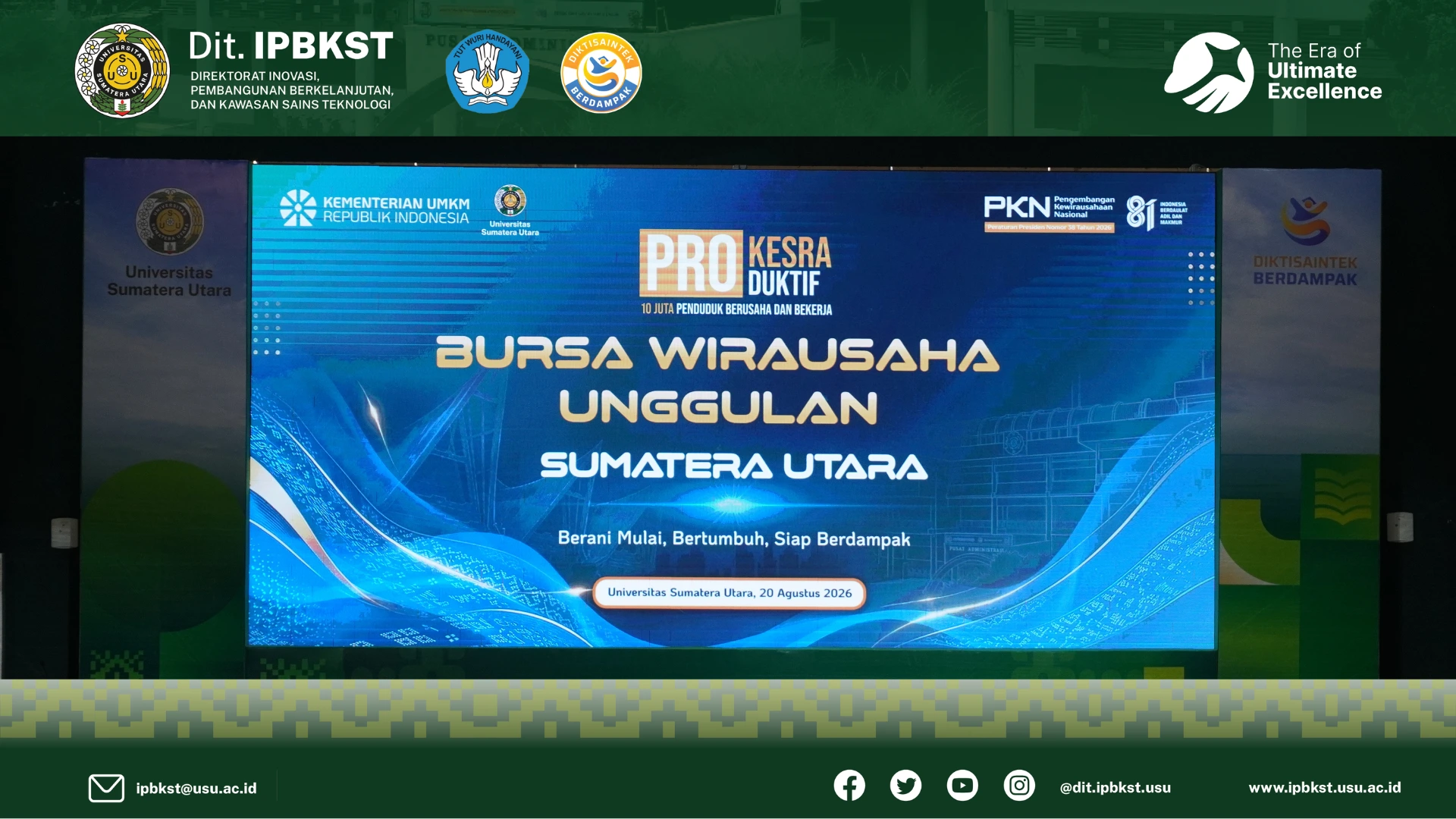 Bursa Wirausaha Unggulan Sumatera Utara 2026