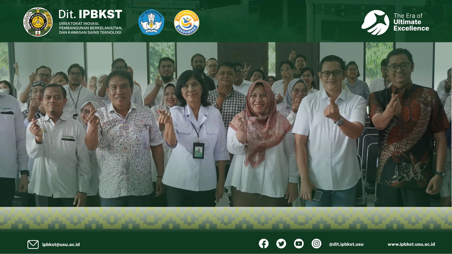 Kunjungan Direktorat IPBKST USU ke Fakultas Vokasi