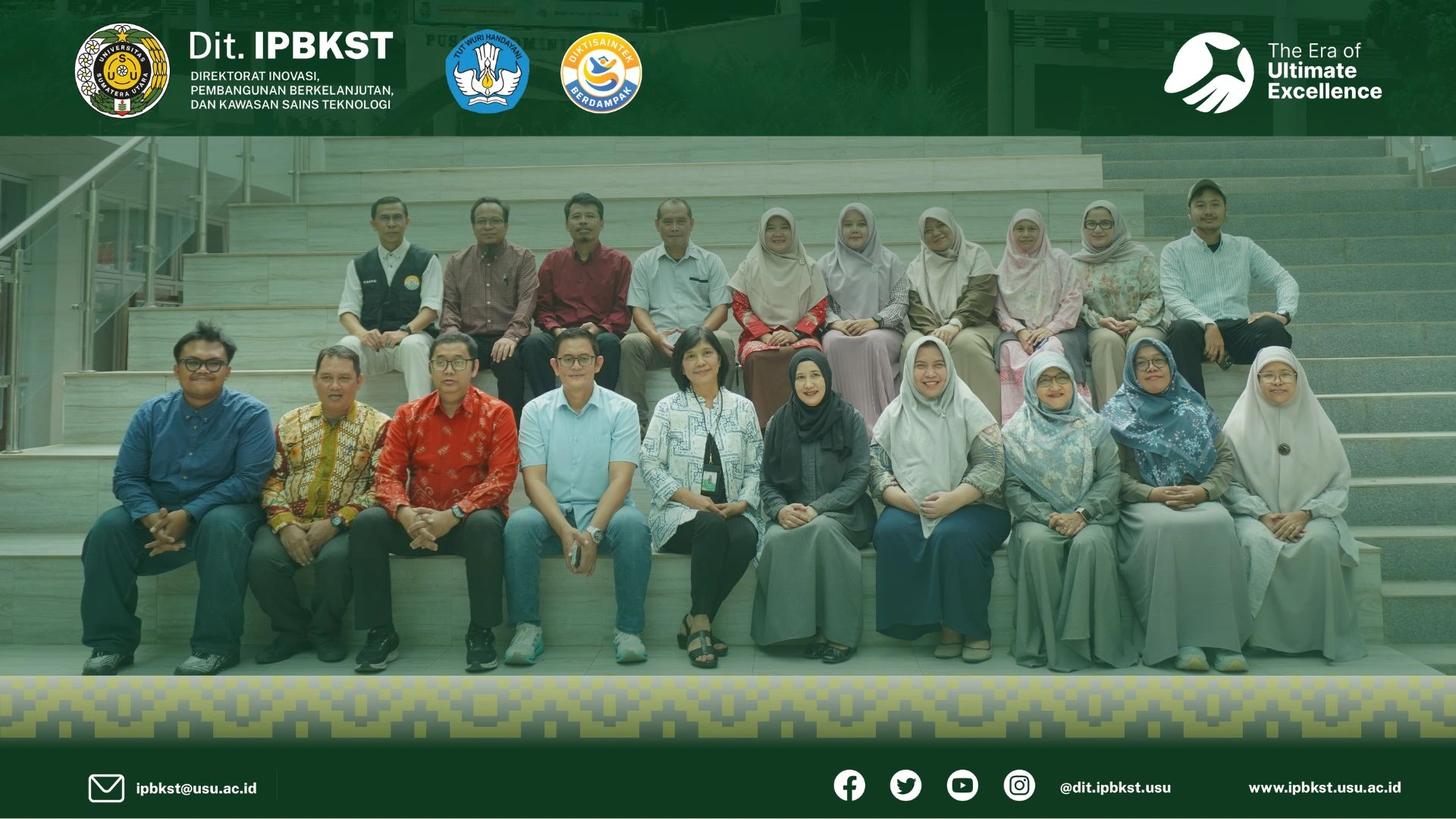 Kunjungan Direktorat IPBKST USU ke Fakultas Kehutanan