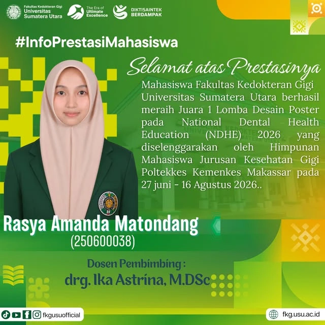 INFO PRESTASI MAHASISWA FKG USU
