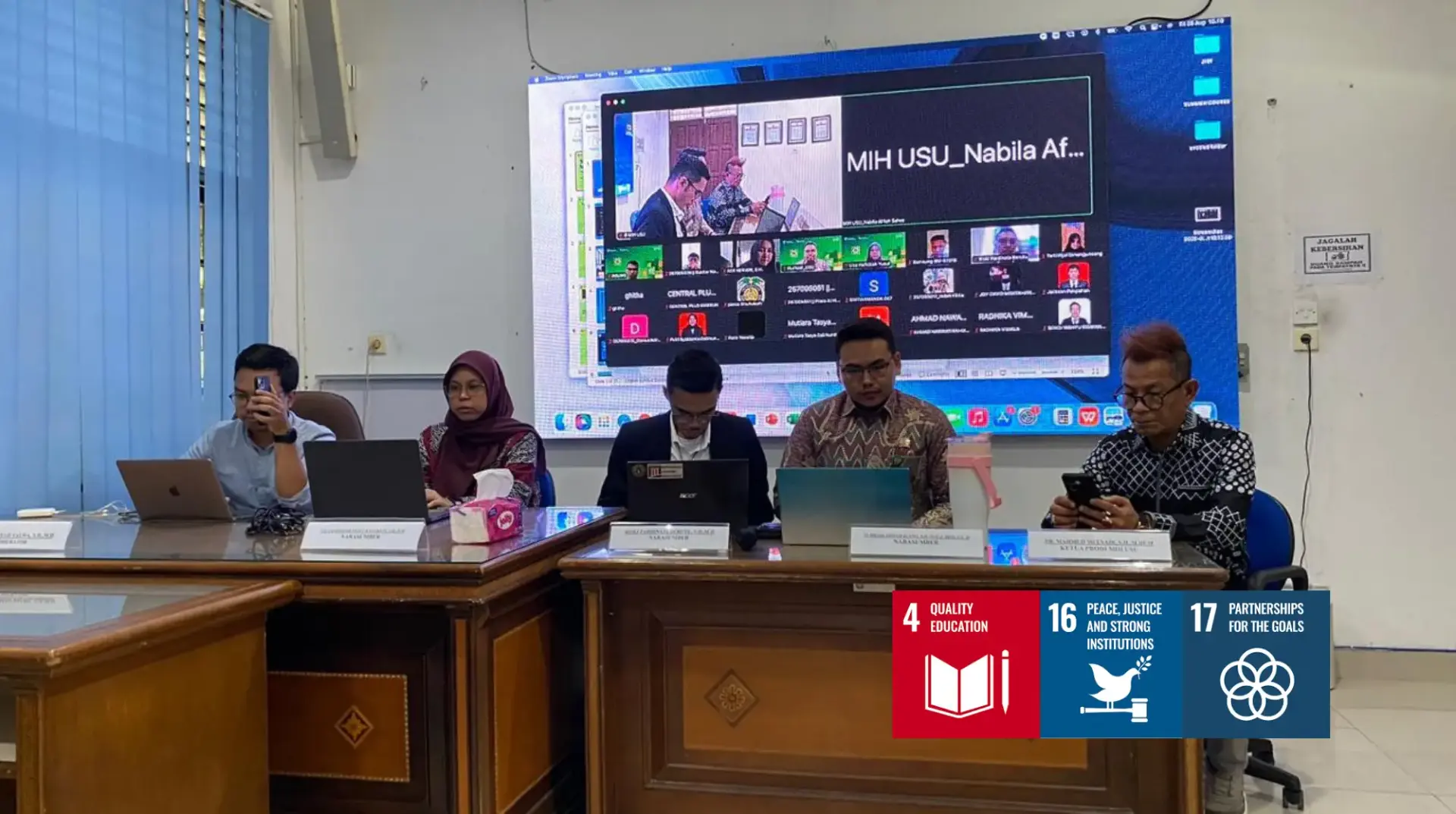 Workshop Sharing Experience Beasiswa S2 Dorong Mahasiswa MIH USU Berani Menembus Beasiswa Dalam dan Luar Negeri