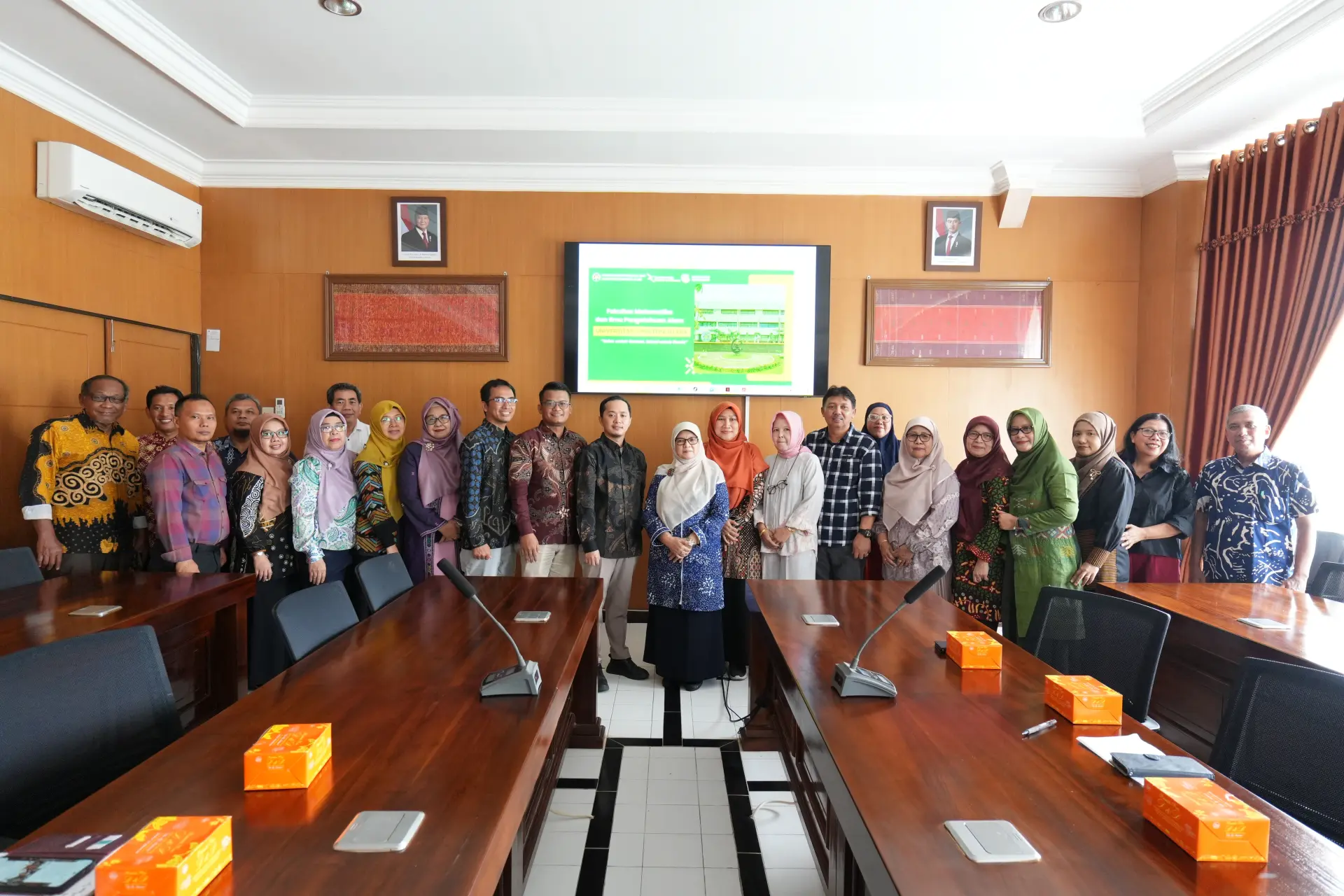 FMIPA USU Terima Kunjungan Benchmarking dari Fakultas Sains ITERA
