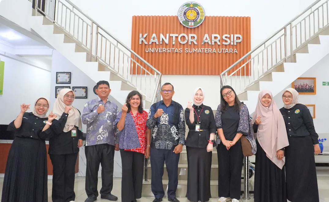 USU Archives Office Welcomes Visit from the Pematangsiantar City Archives and Library Office