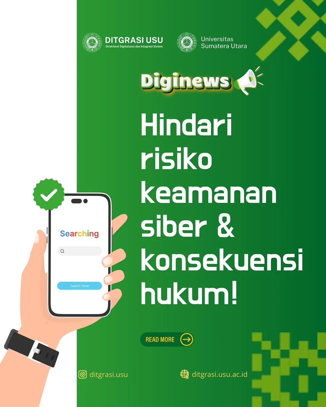 USU Tekankan Kewajiban Penggunaan Software Berlisensi Resmi untuk Hindari Risiko Siber dan Konsekuensi Hukum