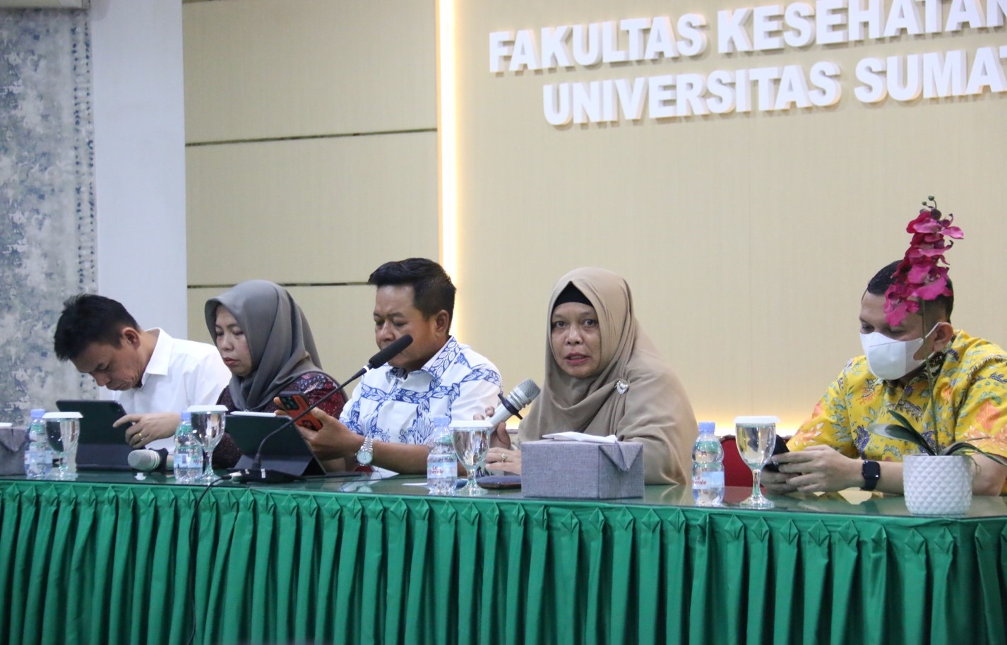The Rector's Working Visit Agenda to FKM USU