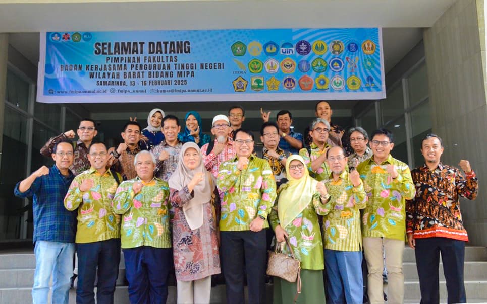 FMIPA USU Attended the Work Meeting of the State Higher Education Cooperation Agency (BKS PTN) for the Western Region in MIPA at Universitas Mulawarman (Unmul)