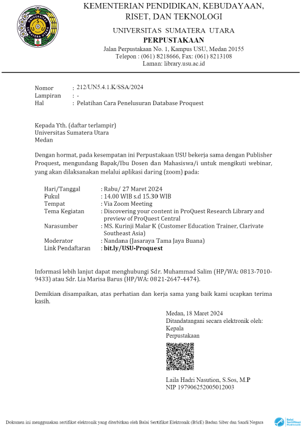 Training on ProQuest Database Searching