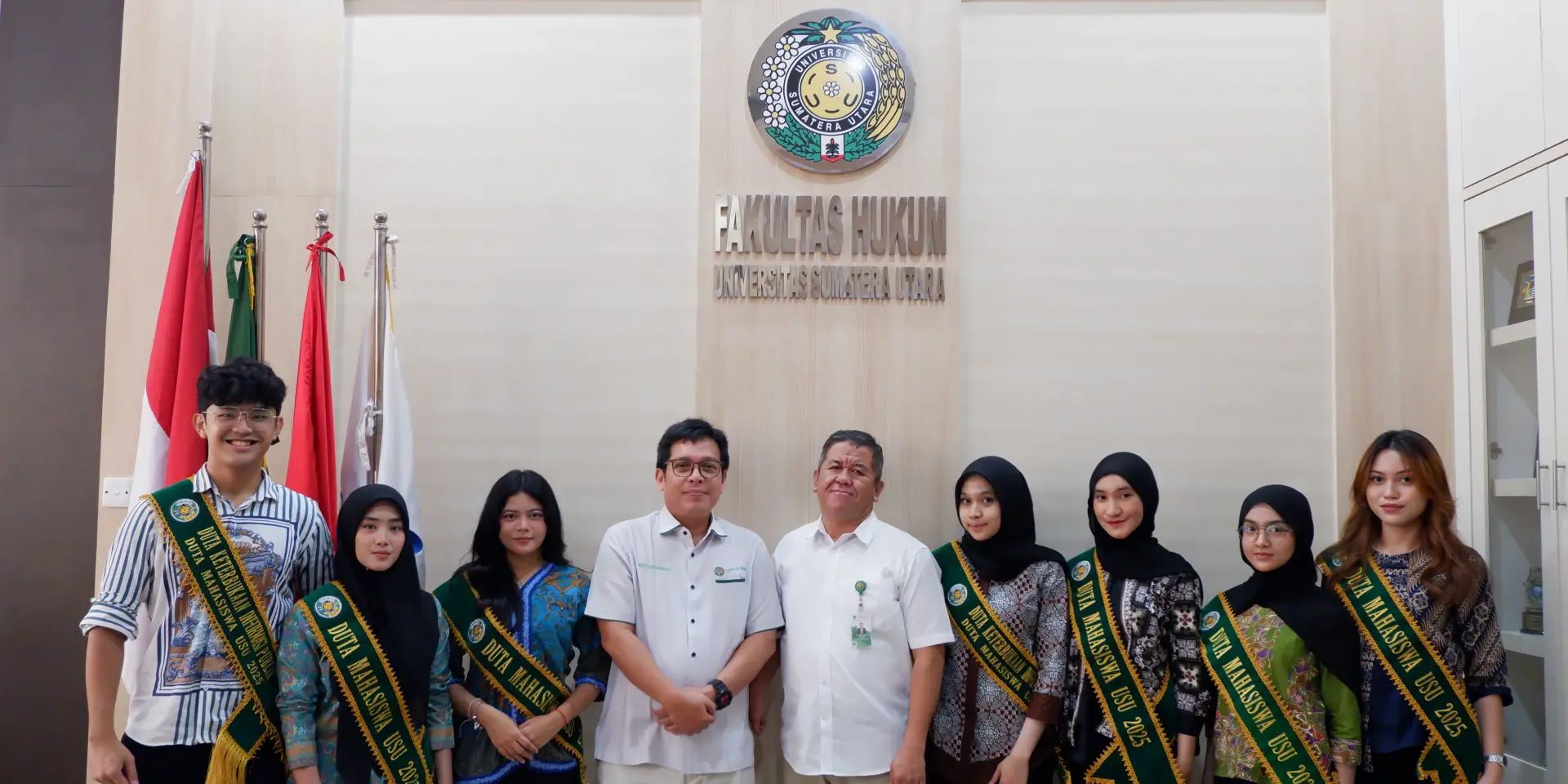Dean of the Faculty of Law USU Receives an Audience with USU Student Ambassadors 2025