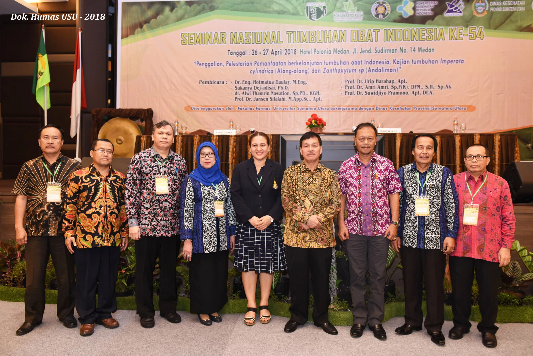 USU Hosted the 54th National Seminar on Indonesian Medicinal Plants