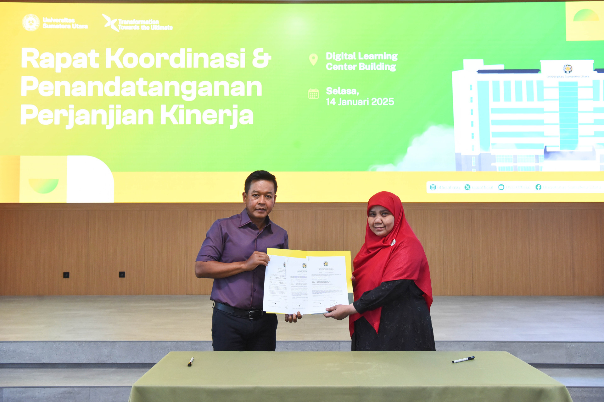 Rapat Koordinasi & Penandatanganan Perjanjian Kinerja