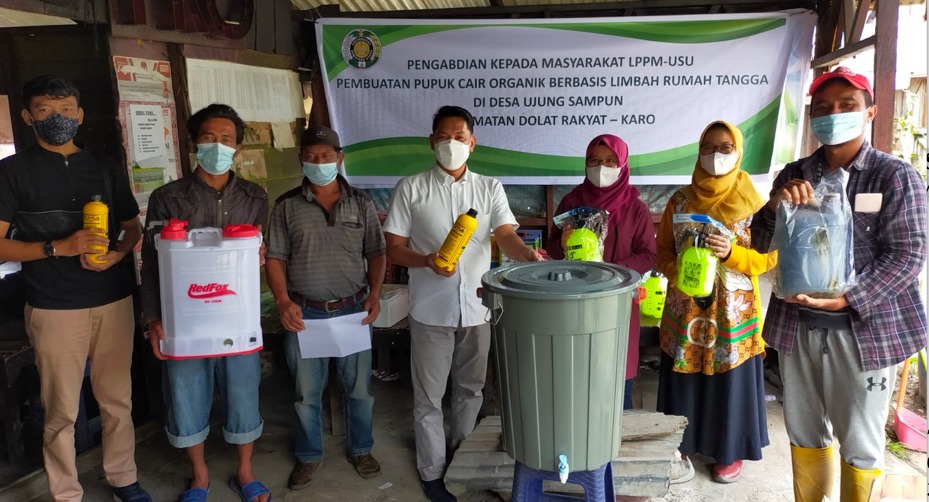 USU Lecturer Devotes to Making Organic Liquid Fertilizer