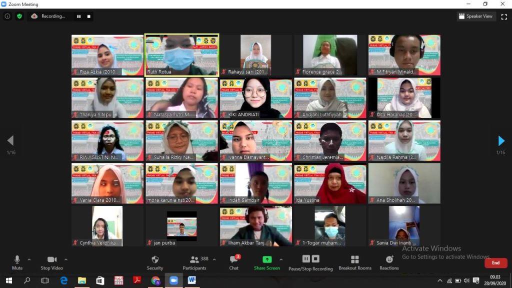 2020 Campus Life Orientation for New Students of FKM USU