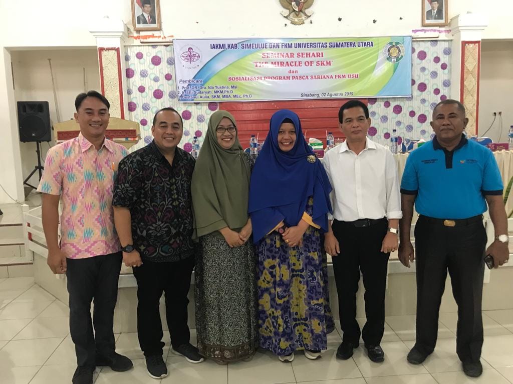 FKM USU Roadshow to Simeulue Regency
