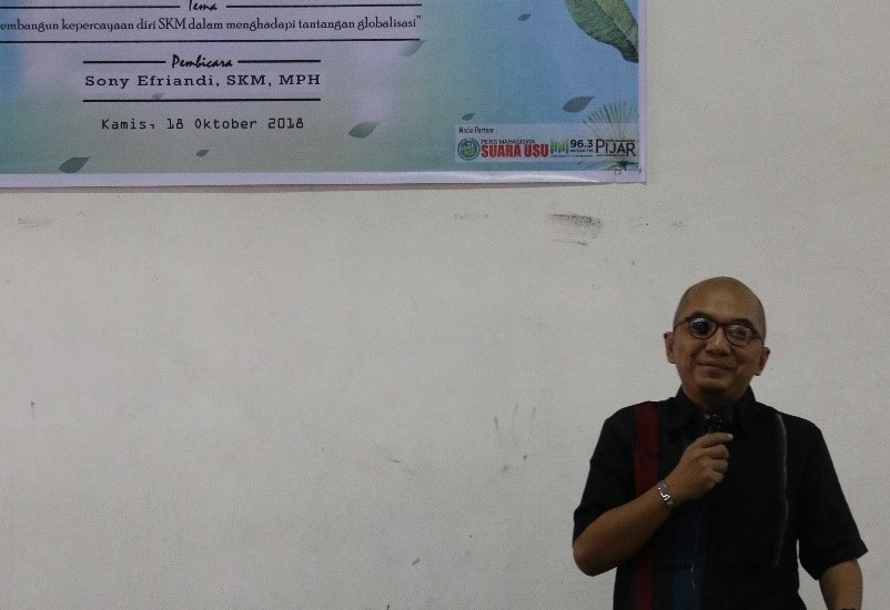 Alumni of FKM USU Gave a Public Lecture