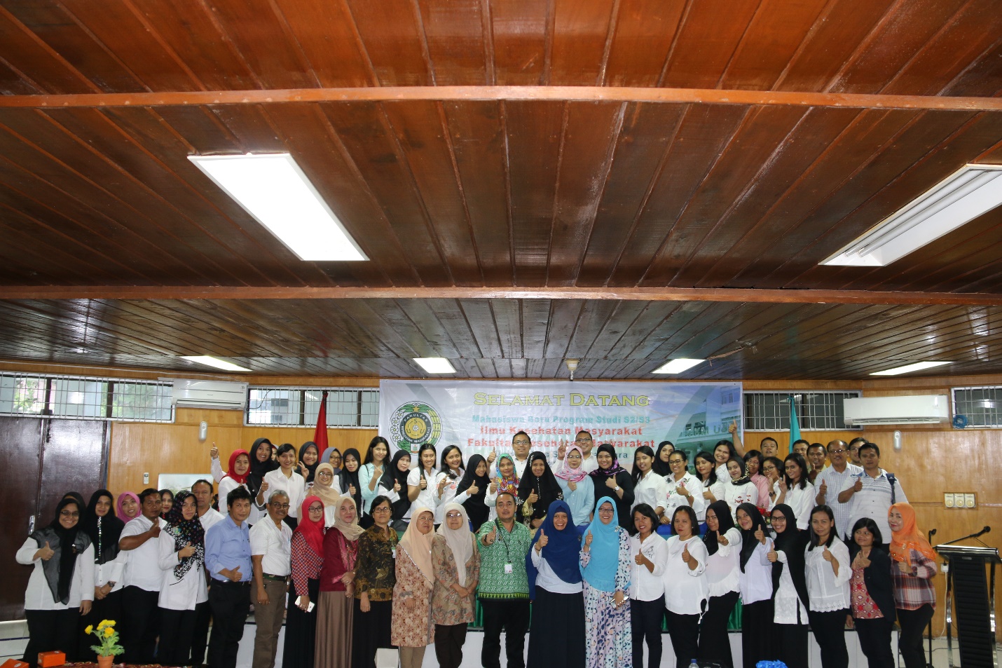 Welcoming Ceremony for New Students of the Master's and Doctoral Program in Public Health Science for the 2018/2019 Academic Year
