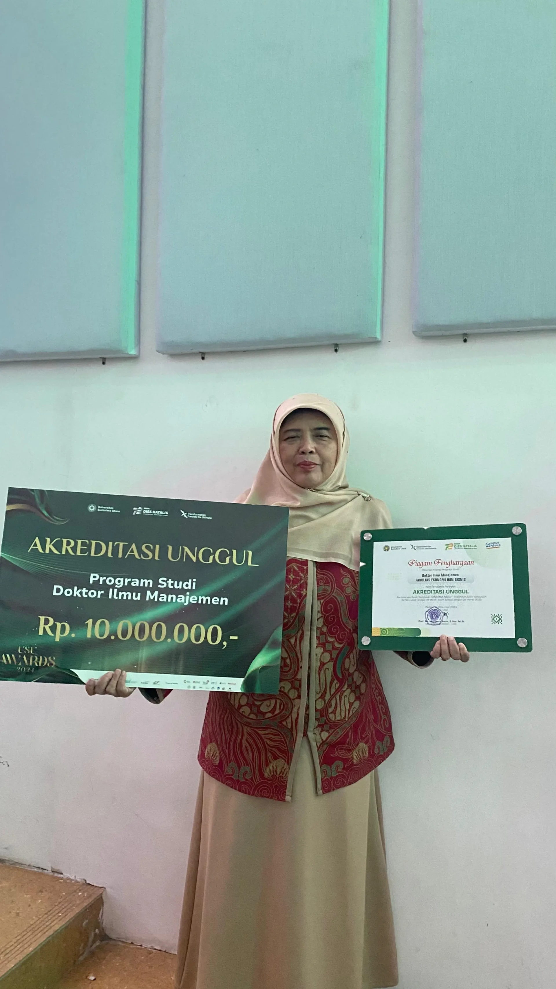Feb Usu Wins Award At Usu Awarding Day 2024 | Faculty of Economics and ...