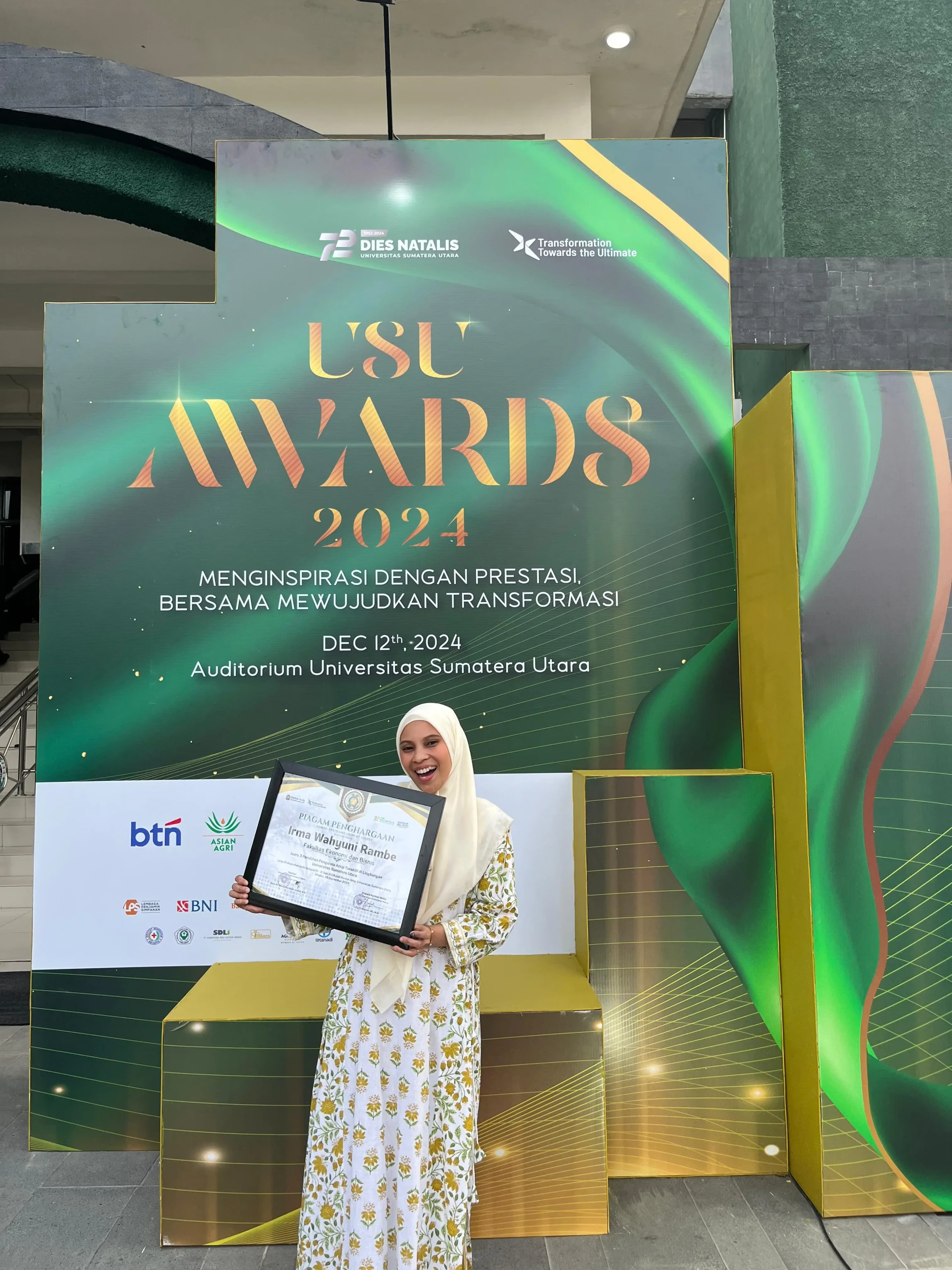 Feb Usu Wins Award At Usu Awarding Day 2024 | Faculty of Economics and ...