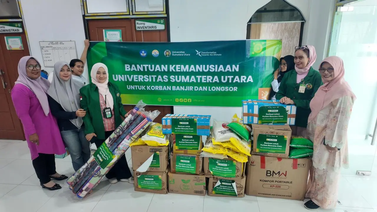 USU Continues Post-Flood Recovery in Medan Marelan, 355 Residents Receive Integrated Health Services