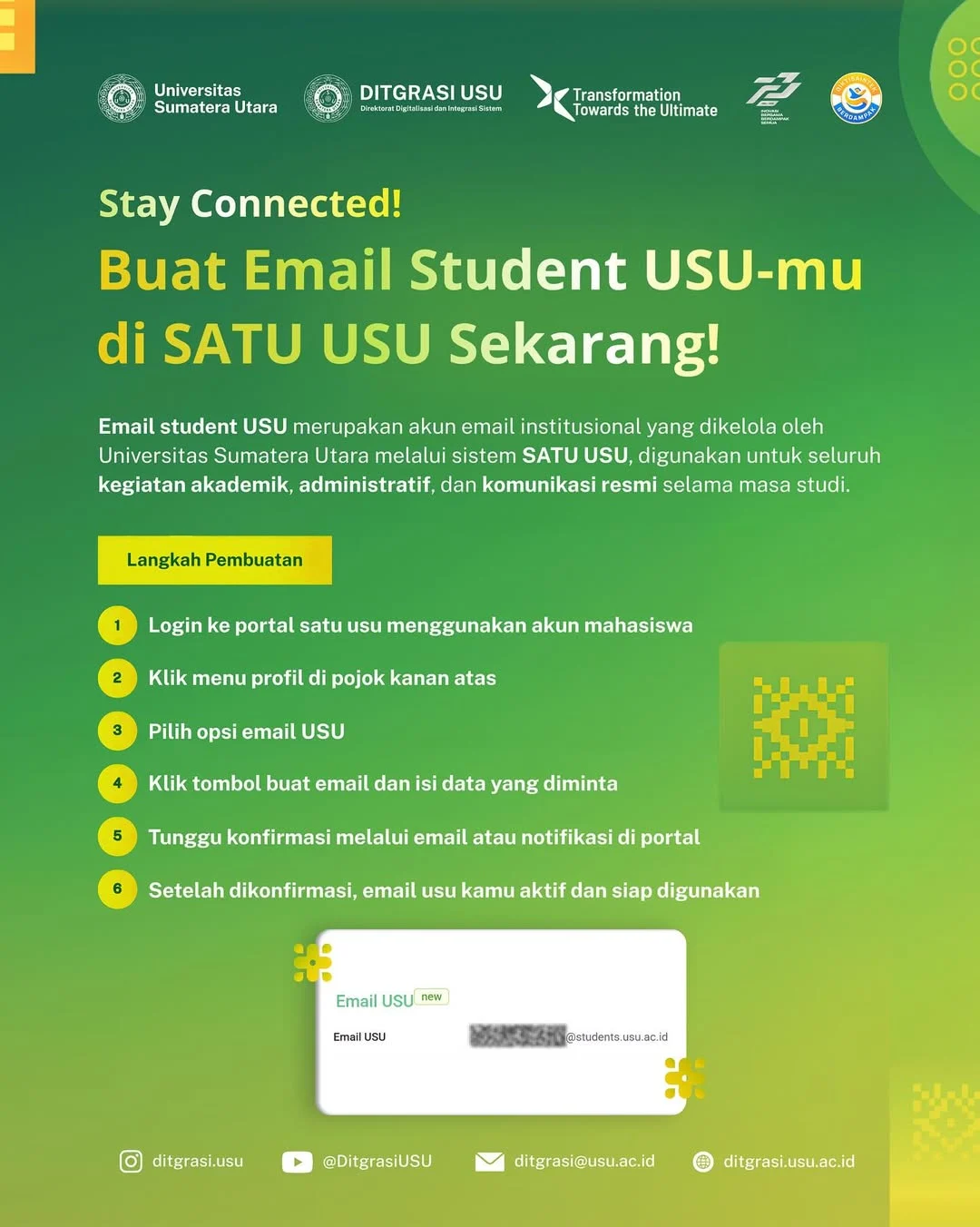 USU Officially Launches Student Email Service as the Official Student Account