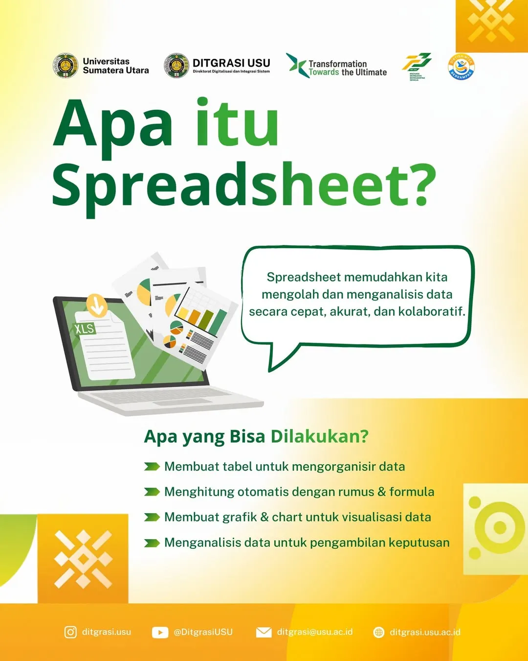 Spreadsheet Sebagai Fondasi Pengelolaan Data Modern di Era Digital