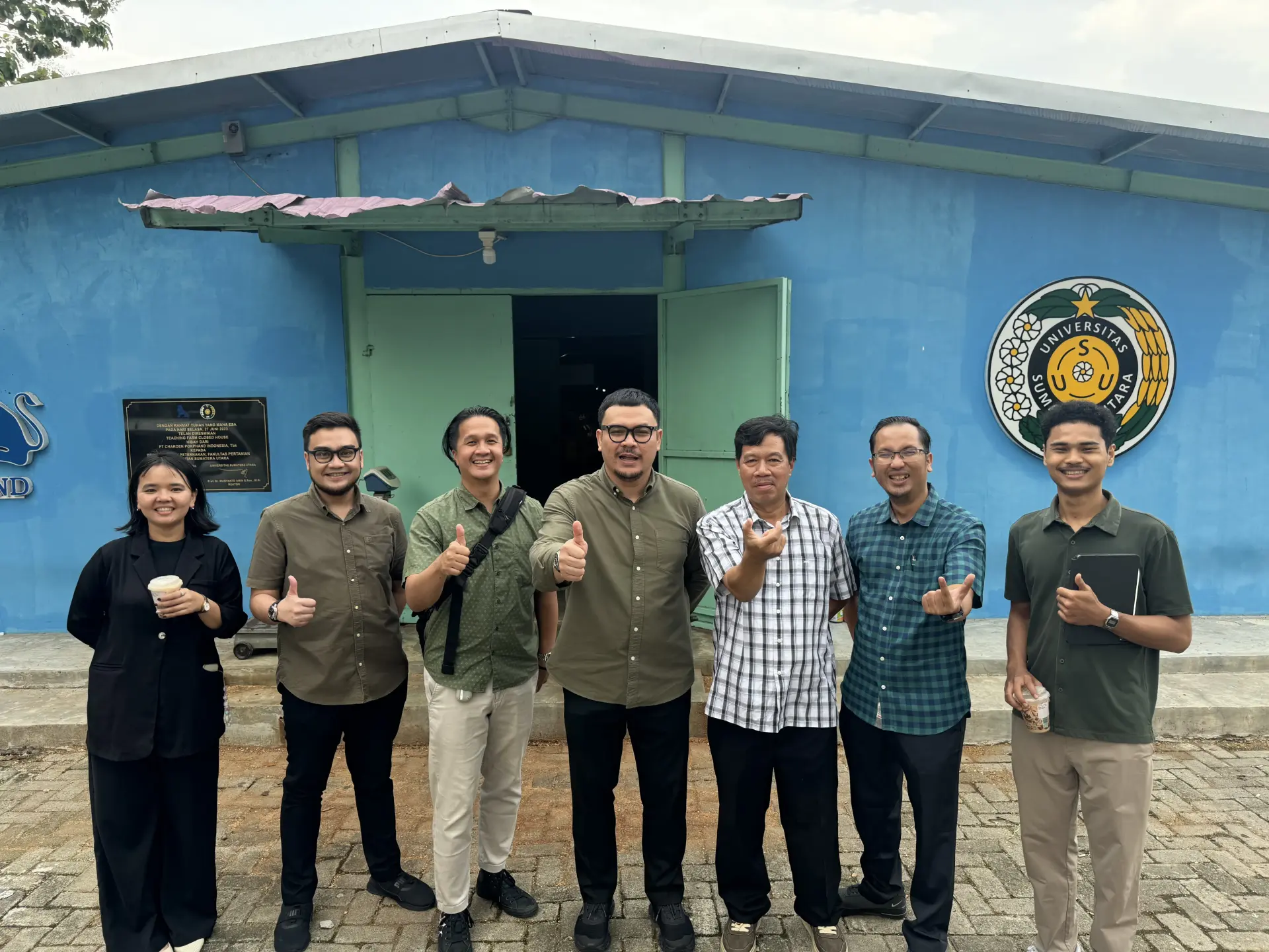 BPU USU Laksanakan Kunjungan Kinerja ke Closed House