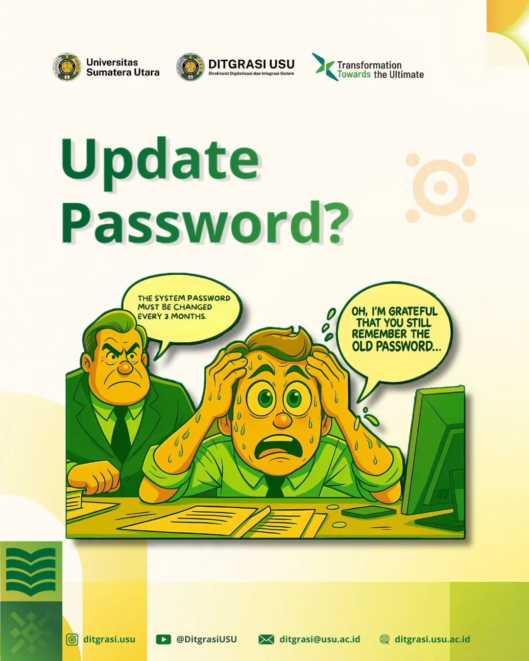 USU Requires System Password Updates Every Three Months to Strengthen Campus Cyber Defense