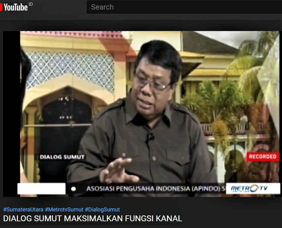Dosen Teknik Sipil USU menjadi Narasumber pada Dialog Sumut, Metro TV