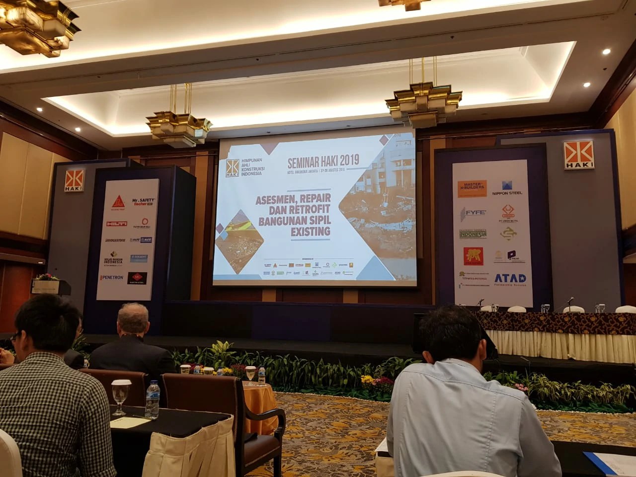 Seminar HAKI 2019 "Asesmen, Repair, dan Retrofit Bangunan Sipil Eksisting"