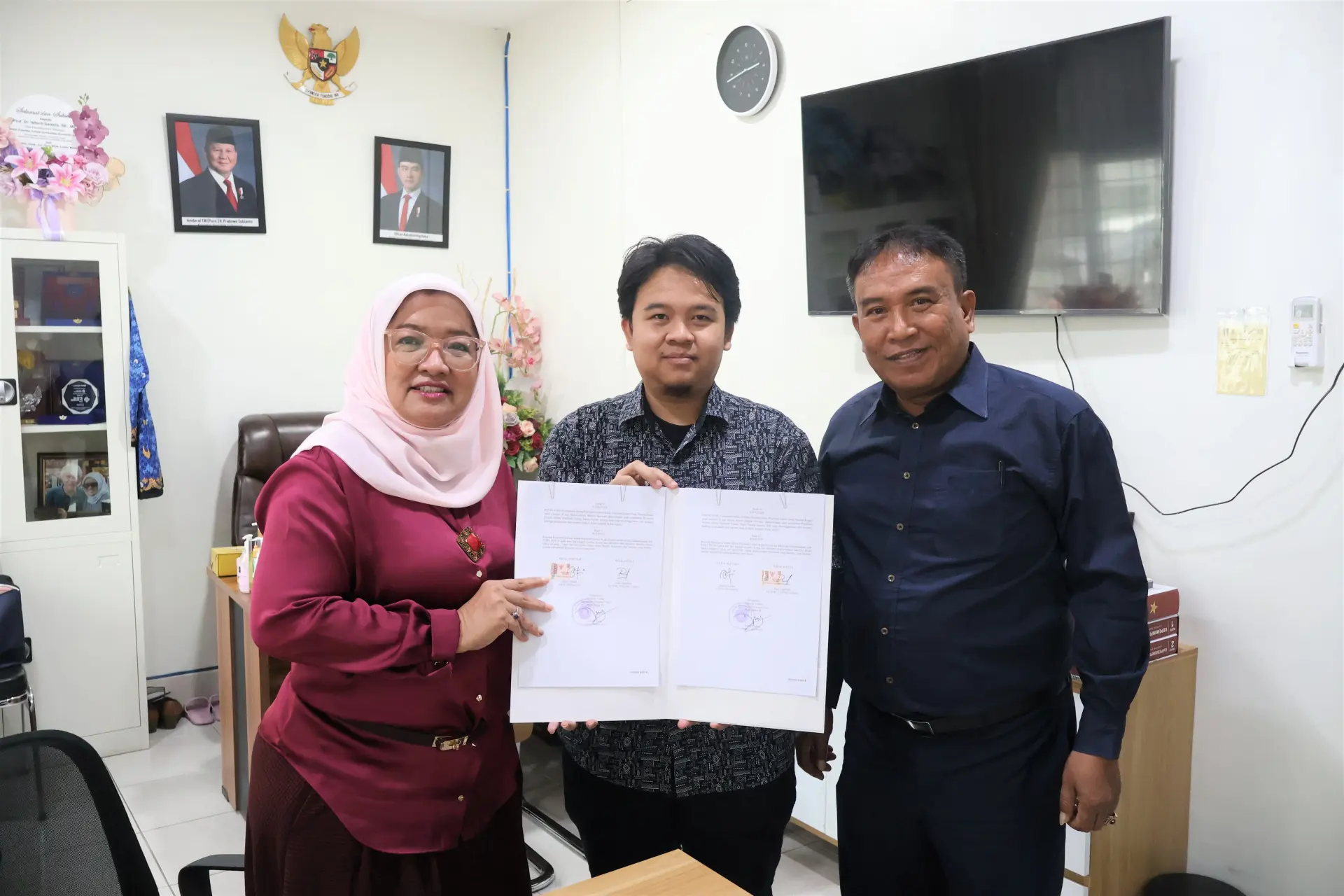 Fakultas Vokasi USU Laksanakan Penandatanganan Kontrak Penelitian Perintis Skema Dosen Muda/Pemula Tahun Anggaran 2026