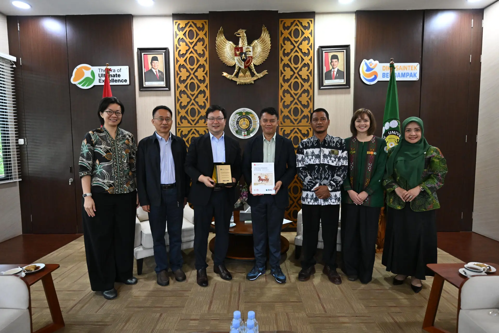 USU Holds Meeting with NIPD to Discuss AI-Based Malaria Detection Technology