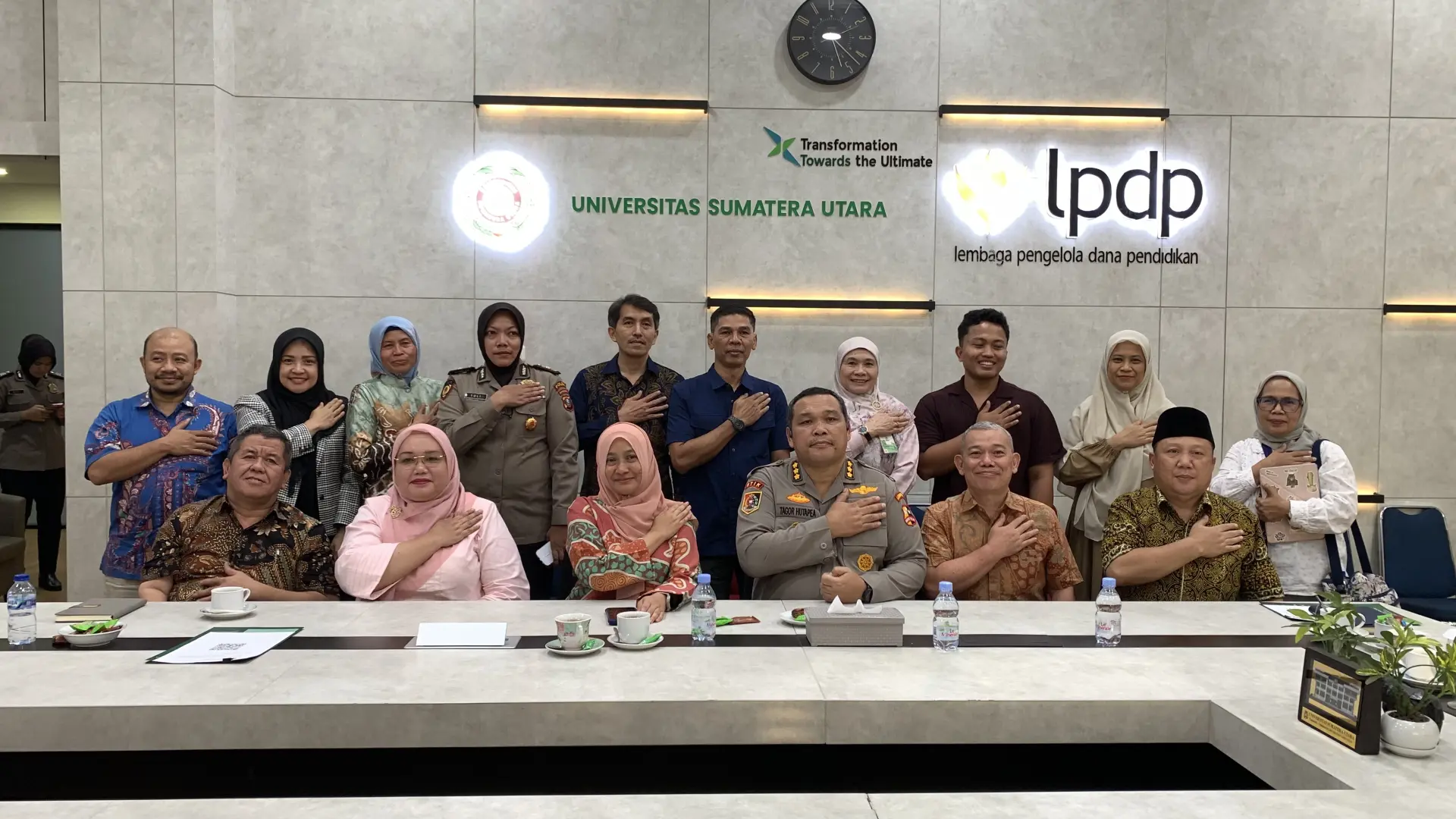 USU Hosts STIK Lemdiklat Polri Research Team to Discuss a Risk Management-Based Policing Model