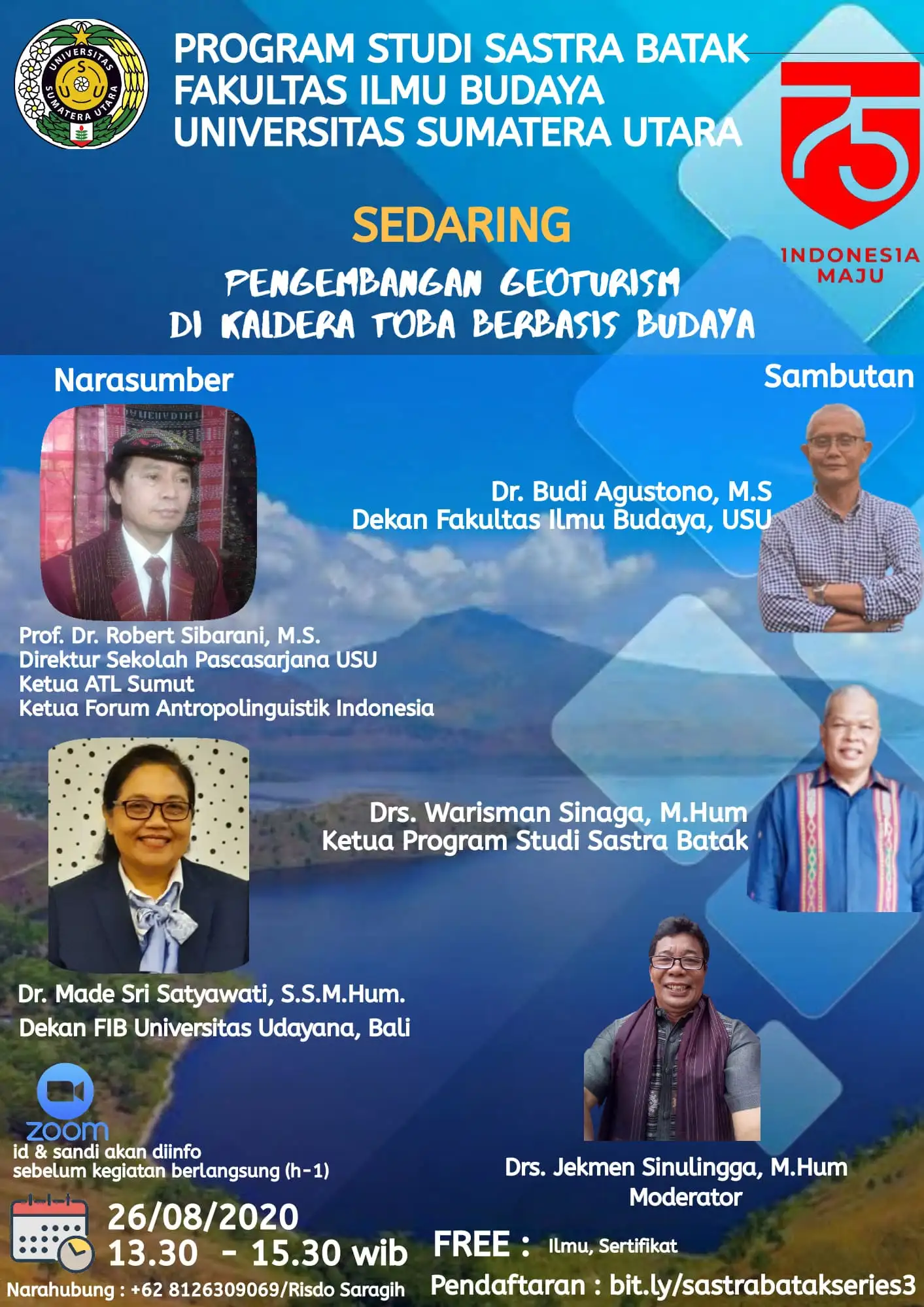 Beyond the View: Kaldera Toba dan Masa Depan Geotourism Berbasis Budaya