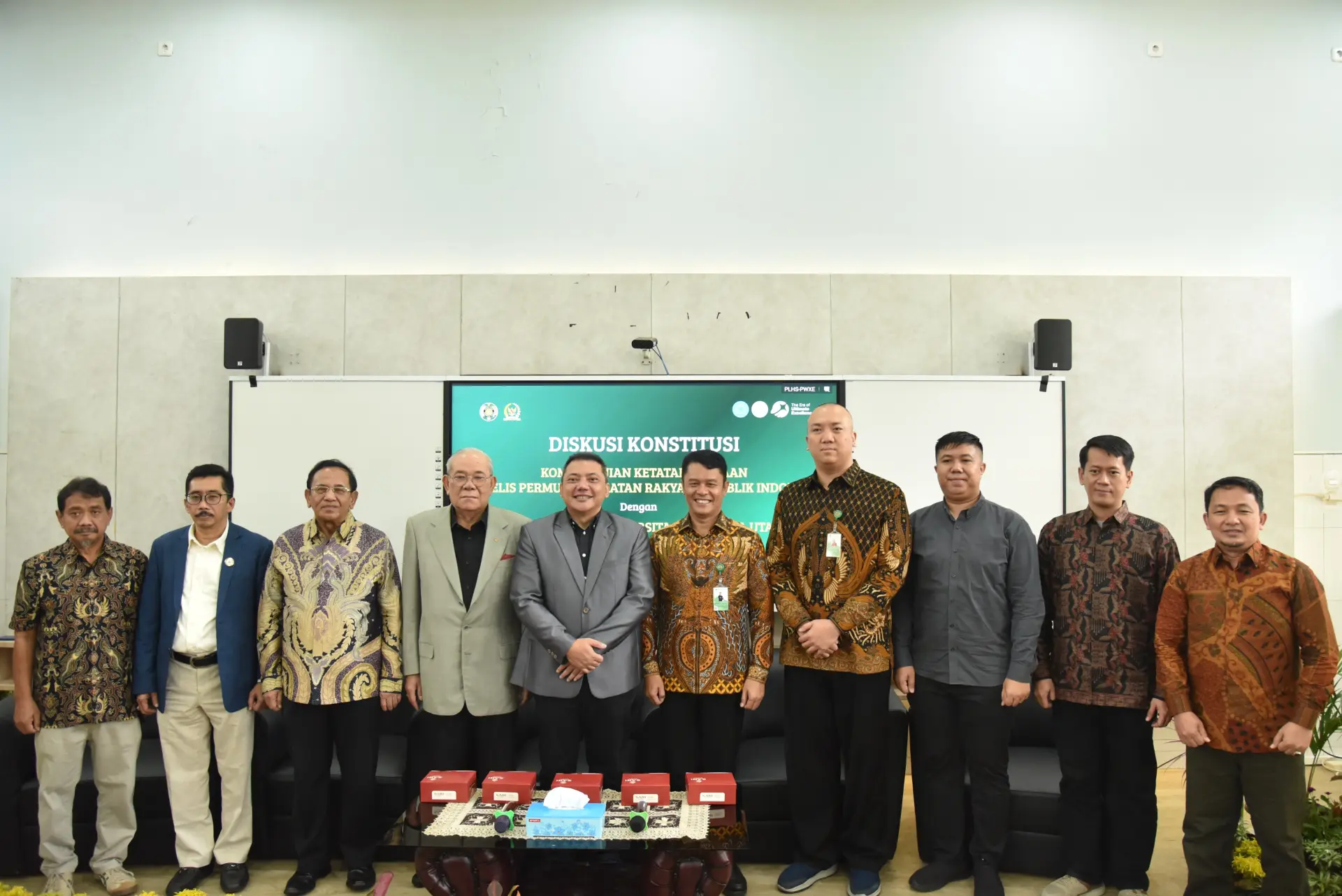 USU Faculty of Law and the MPR RI Discuss the Evaluation of Article 33 of the 1945 Constitution through a Constitutional Dialogue