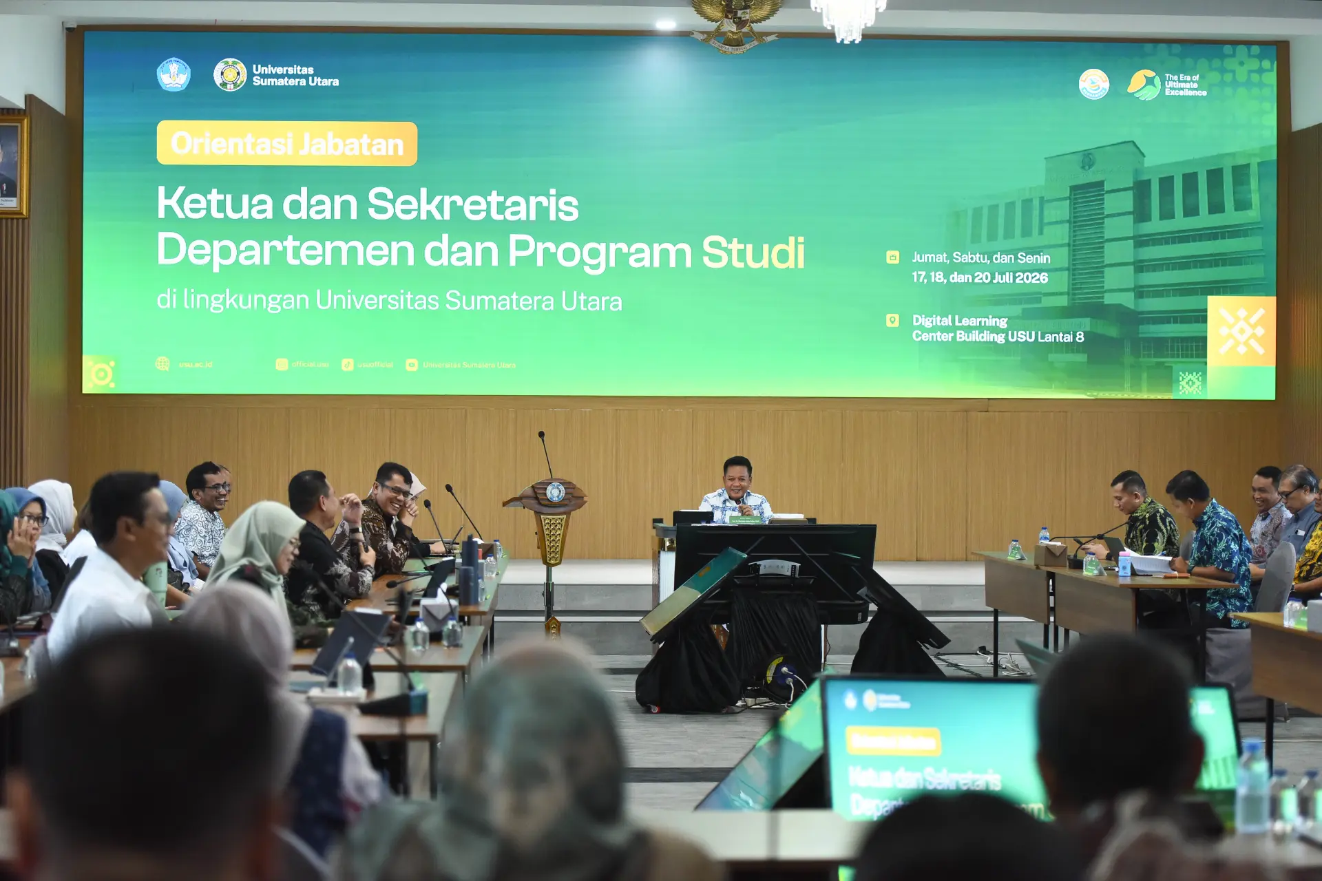 Rektor USU: Ketua Prodi Harus Jadi Motor Penggerak Inovasi dan Keunggulan Akademik