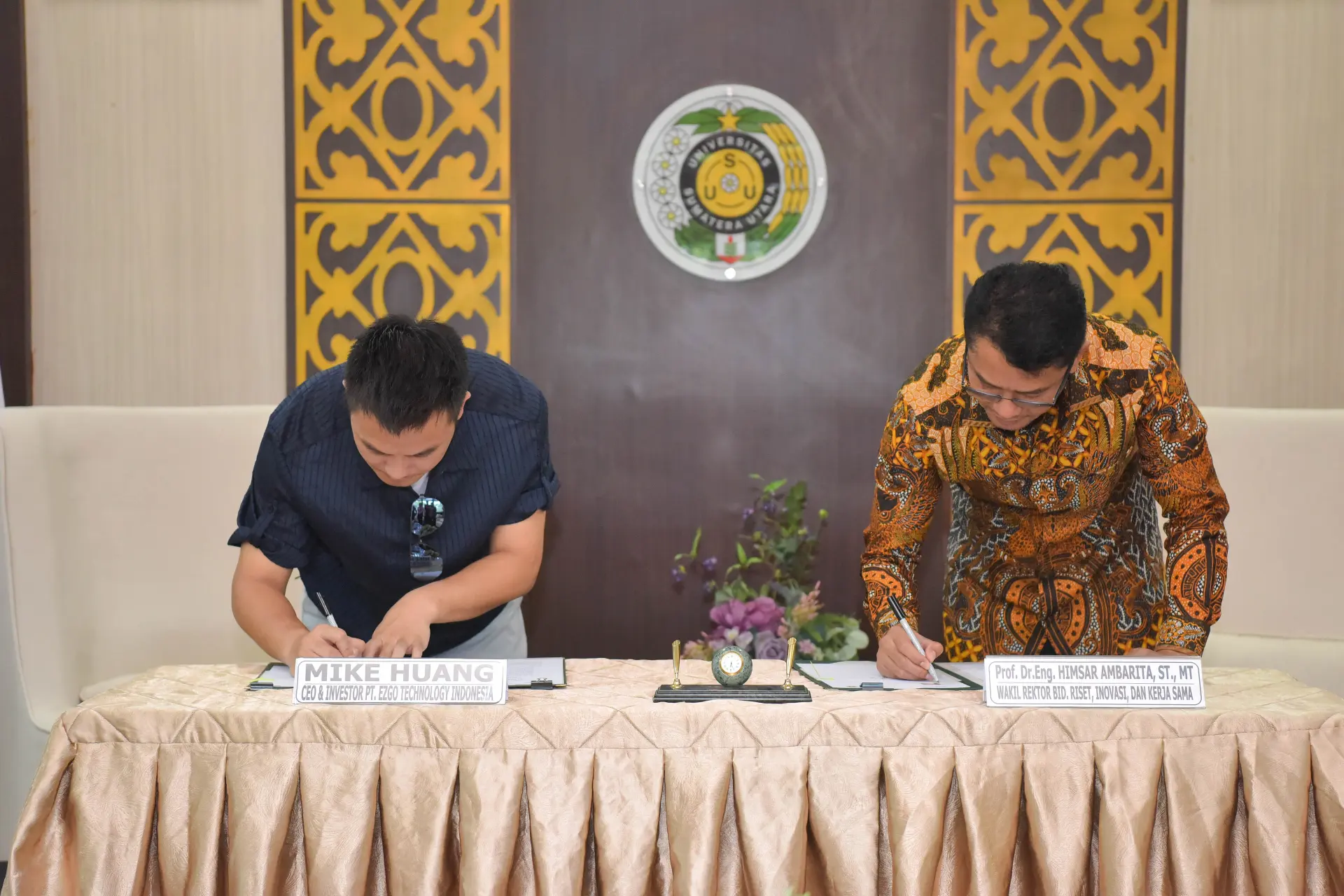 USU Jajaki Kerja Sama Pengembangan Sepeda Listrik untuk Dukung Green Campus