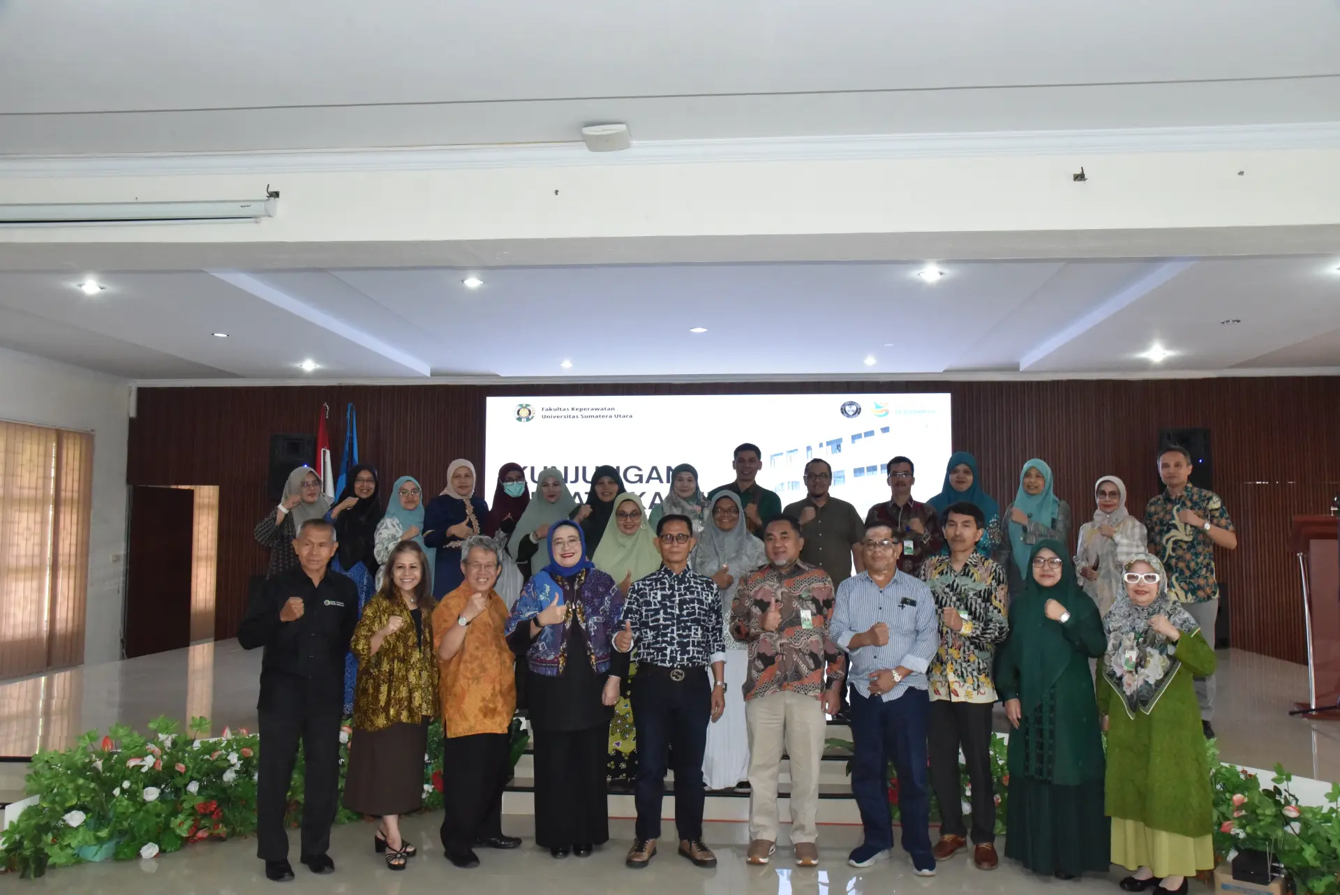 Senat Akademik USU Kunjungi FKep, Dorong Penguatan Akademik dan Internasional