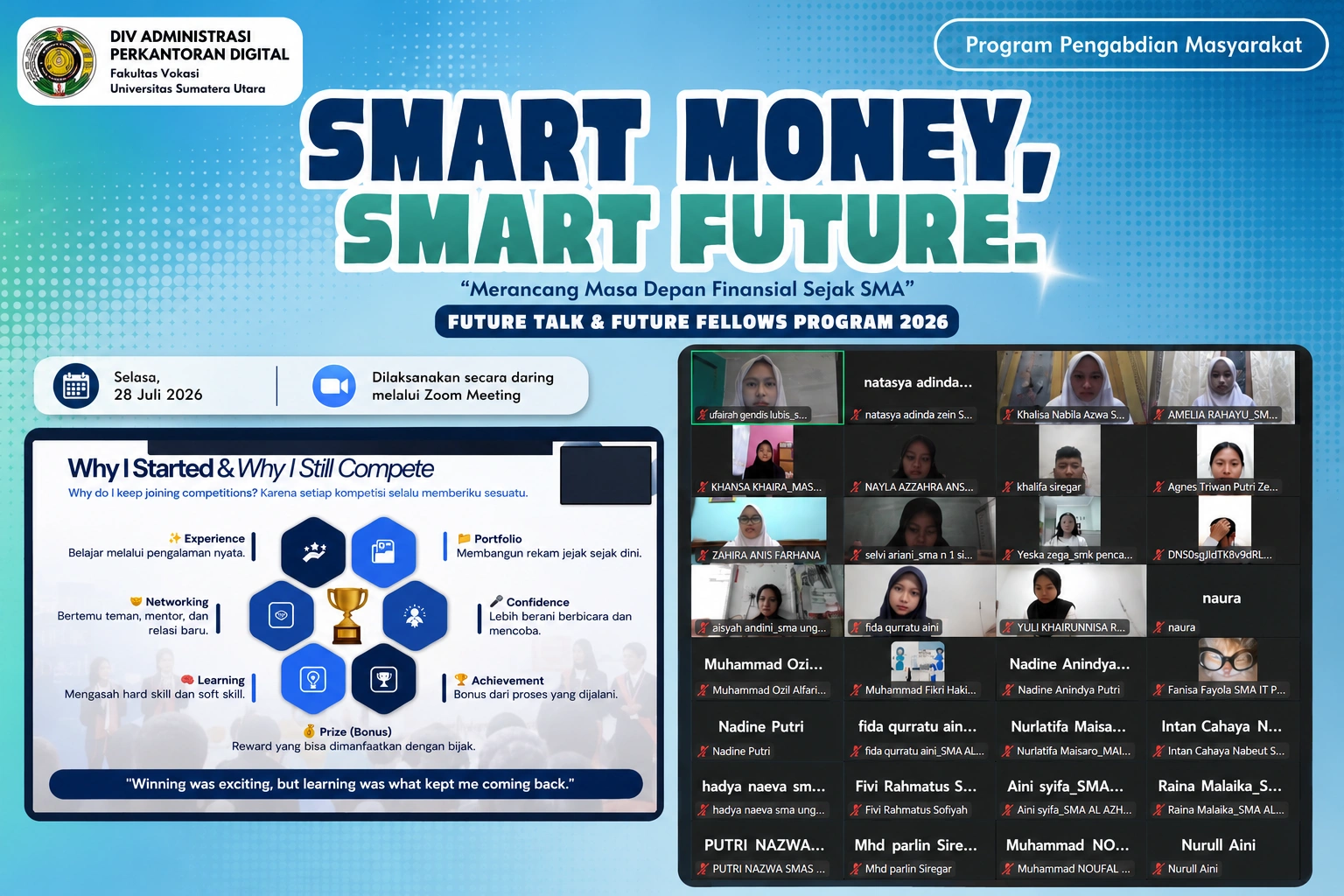 Smart Money, Smart Future: Merancang Masa Depan Finansial Sejak SMA