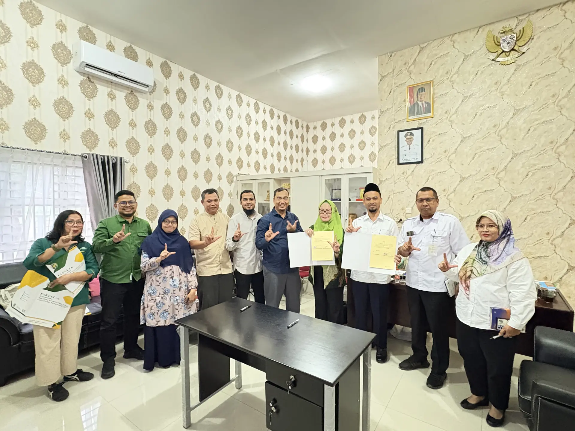 FMIPA USU Jalin Kerja Sama dengan Dinas PMD Kabupaten Langkat melalui FGD Inovasi Sains dan Teknologi