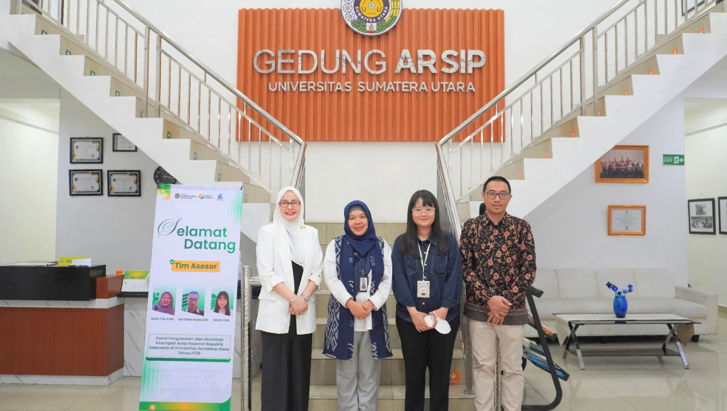 USU Terima Visitasi Akreditasi LKPT dari ANRI, Perkuat Komitmen Mewujudkan Tata Kelola Kearsipan Unggul