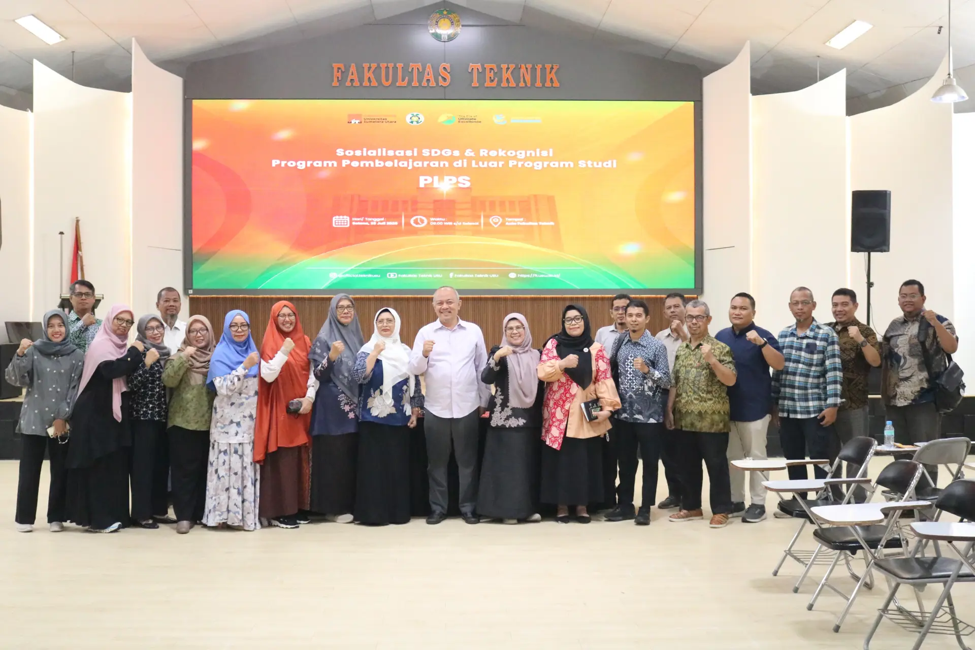 FT USU Selenggarakan Sosialisasi SDGs dan Rekognisi Pembelajaran di Luar Program Studi