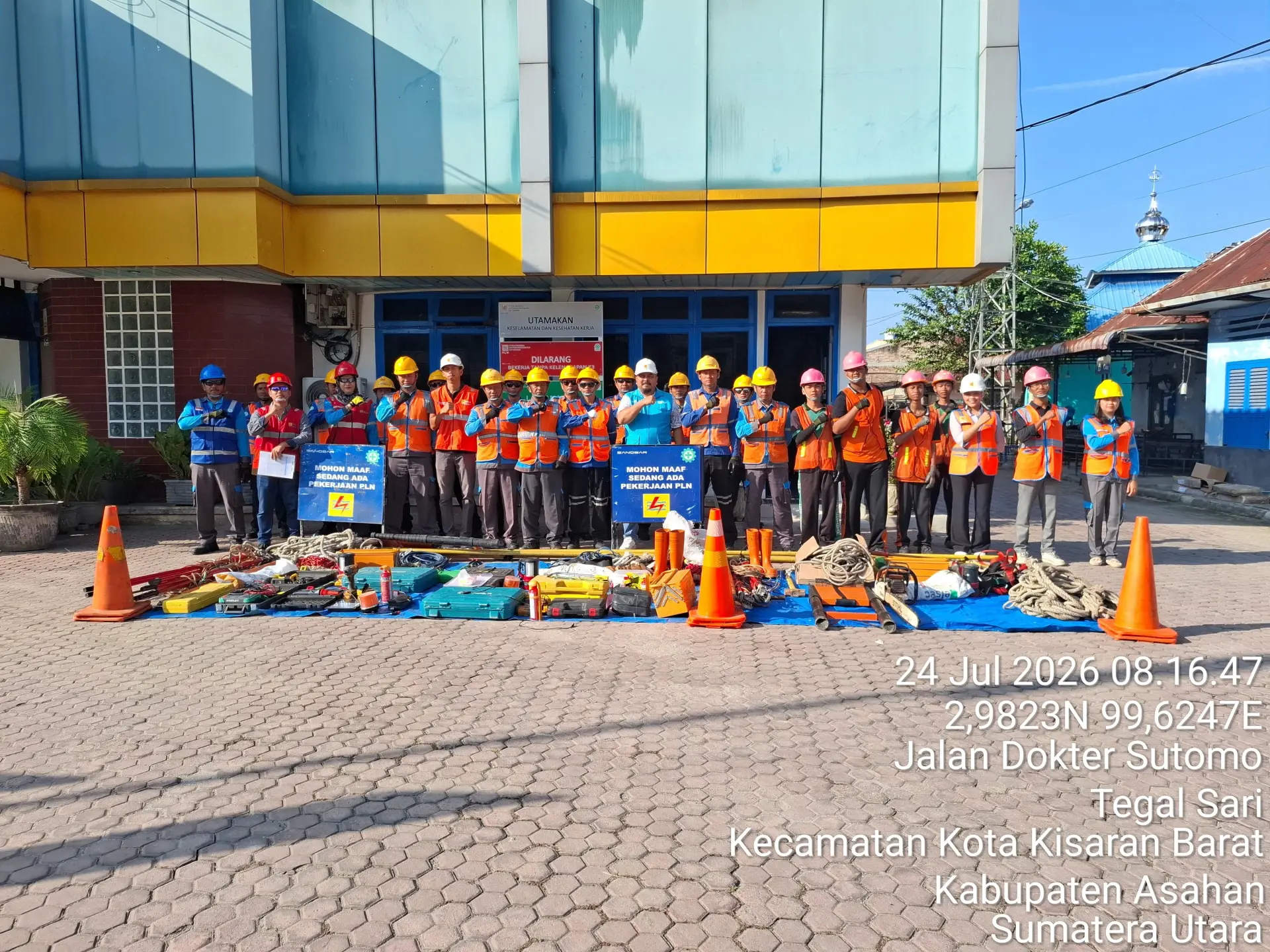 Mahasiswa Teknik Elektro FT USU Perkuat Kompetensi melalui Magang Industri di PLN ULP Kisaran