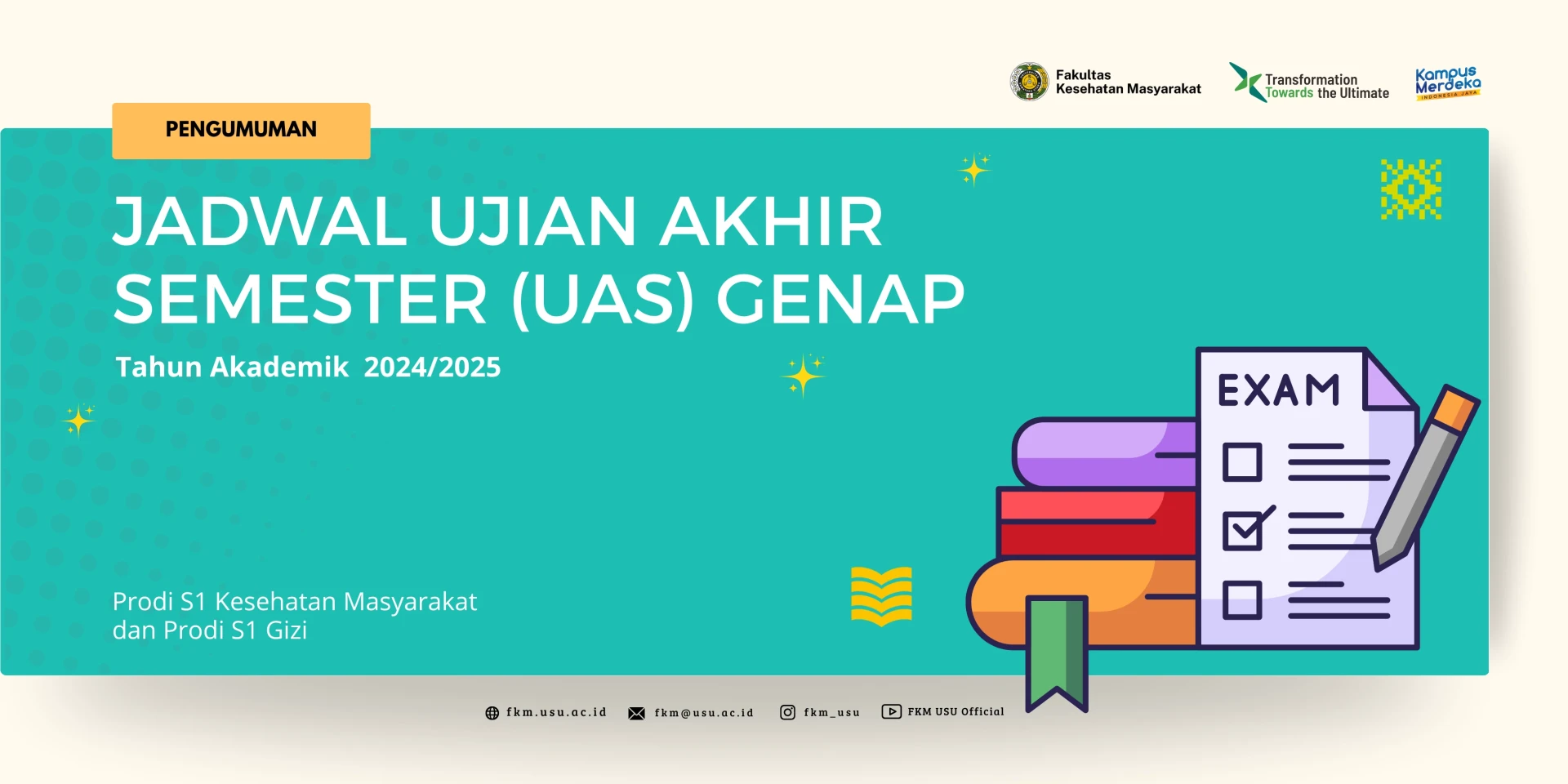Pengumuman | Fakultas Kesehatan Masyarakat Universitas Sumatera Utara