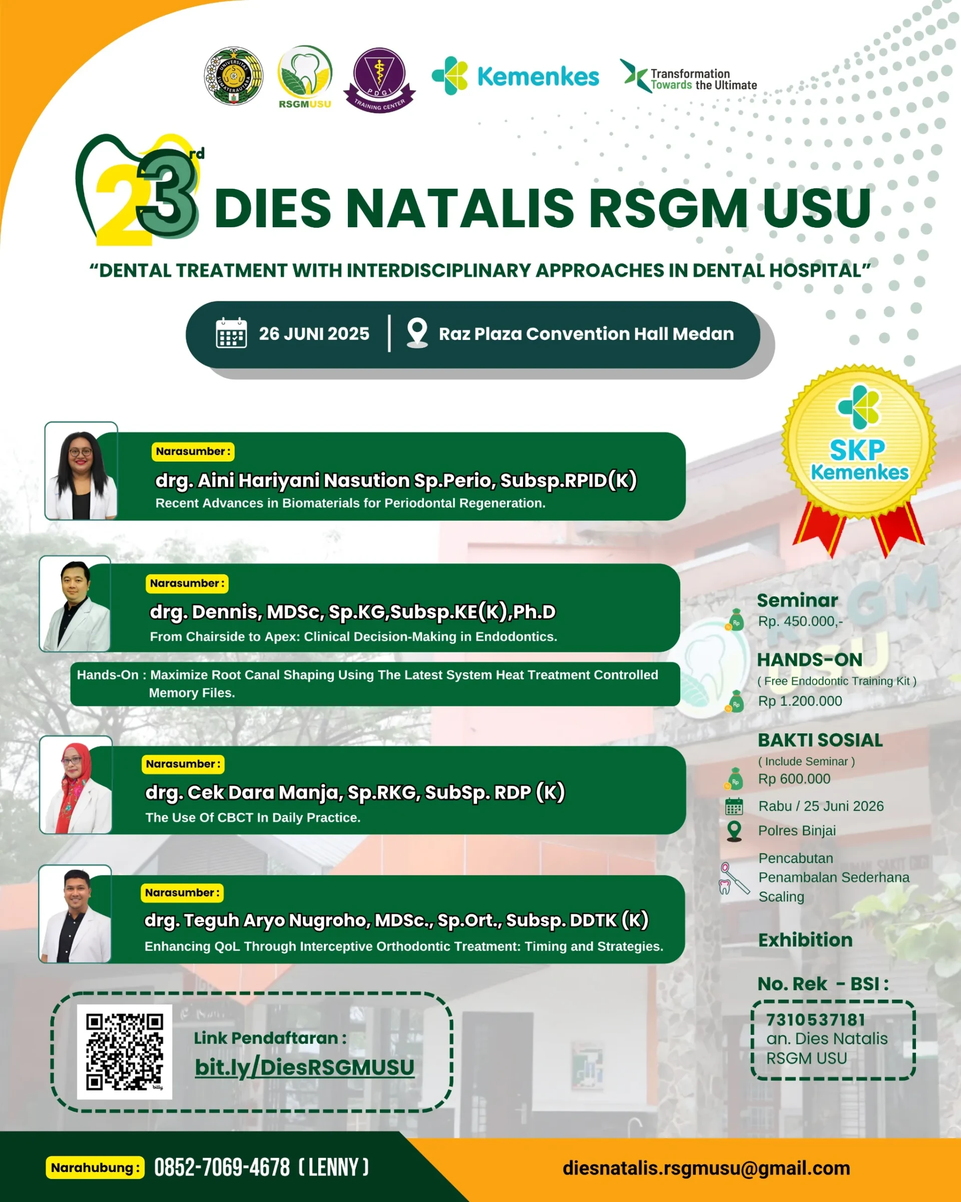 Celebrate RSGM USU's 23rd Anniversary with us!