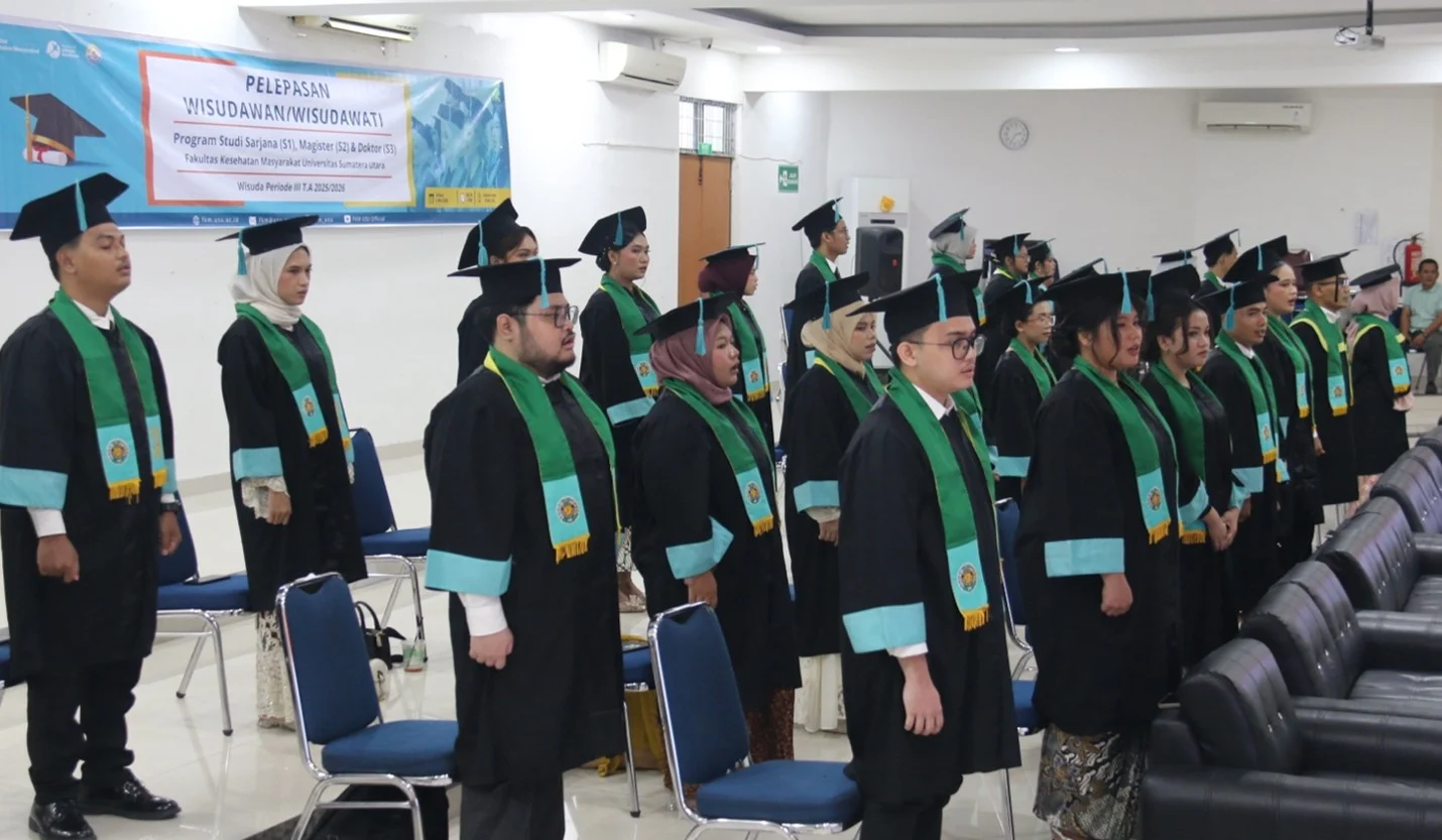 Yudisium FKM USU Periode III T.A. 2025/2026