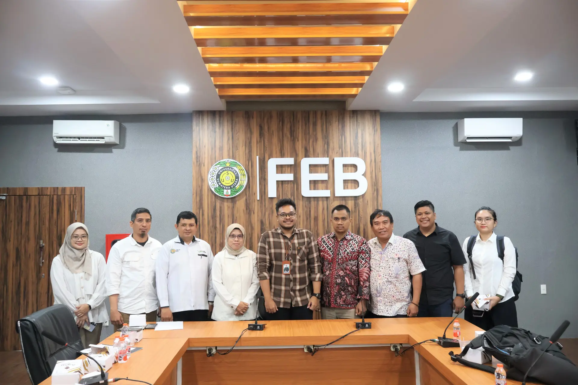 Kunjungan UNDIP ke FEB USU dan Fakultas Vokasi USU Bahas Implementasi Tri Dharma Perguruan Tinggi dan Pengembangan Platform Jurnal