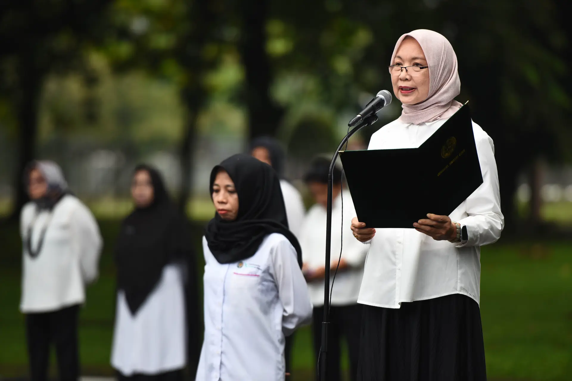 Apel Pagi USU: Berbahasa yang Baik di Lingkungan Kerja
