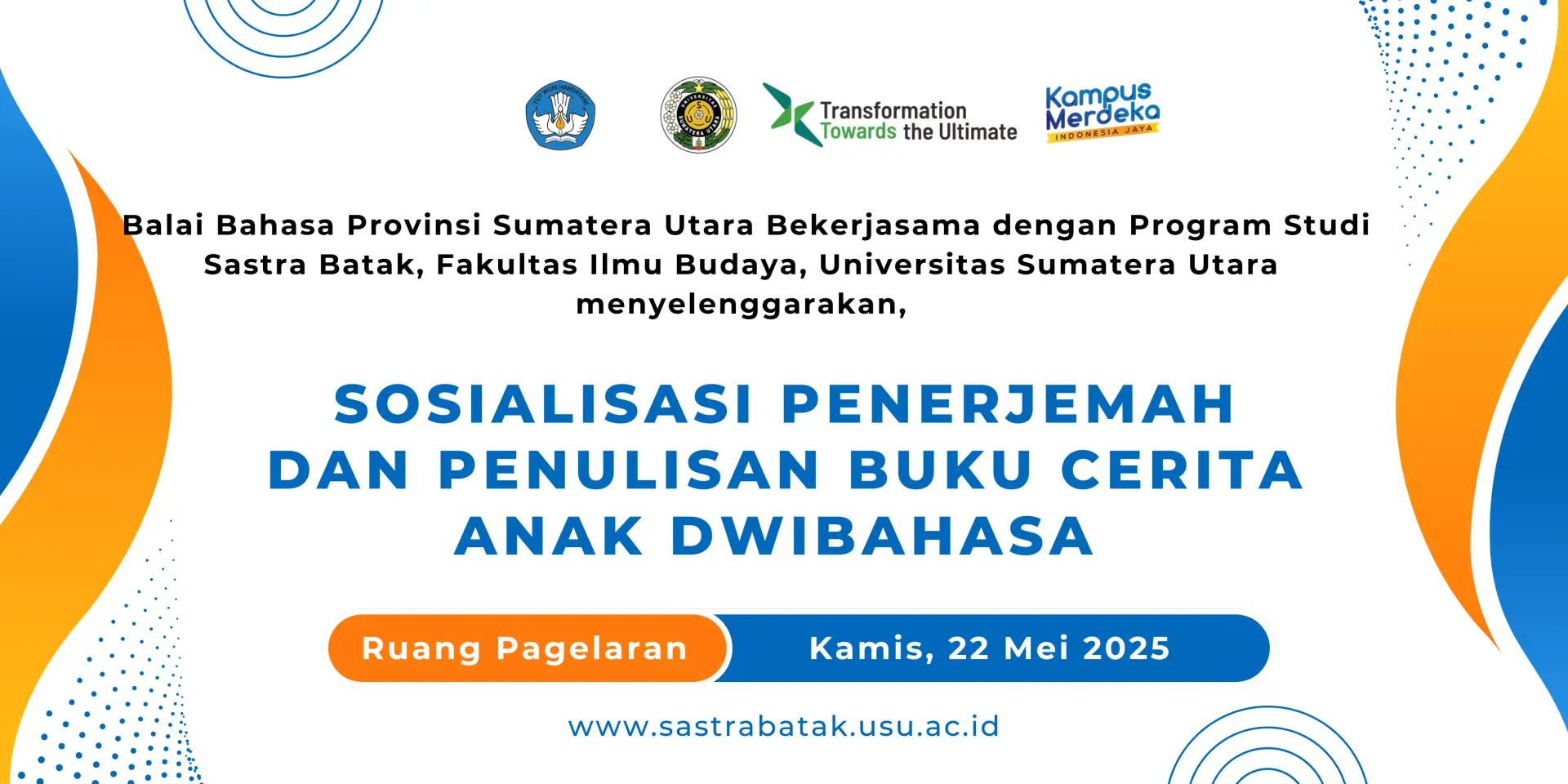 Sosialisasi Penerjemahan dan Penulisan Buku Cerita Anak Dwibahasa 2025
